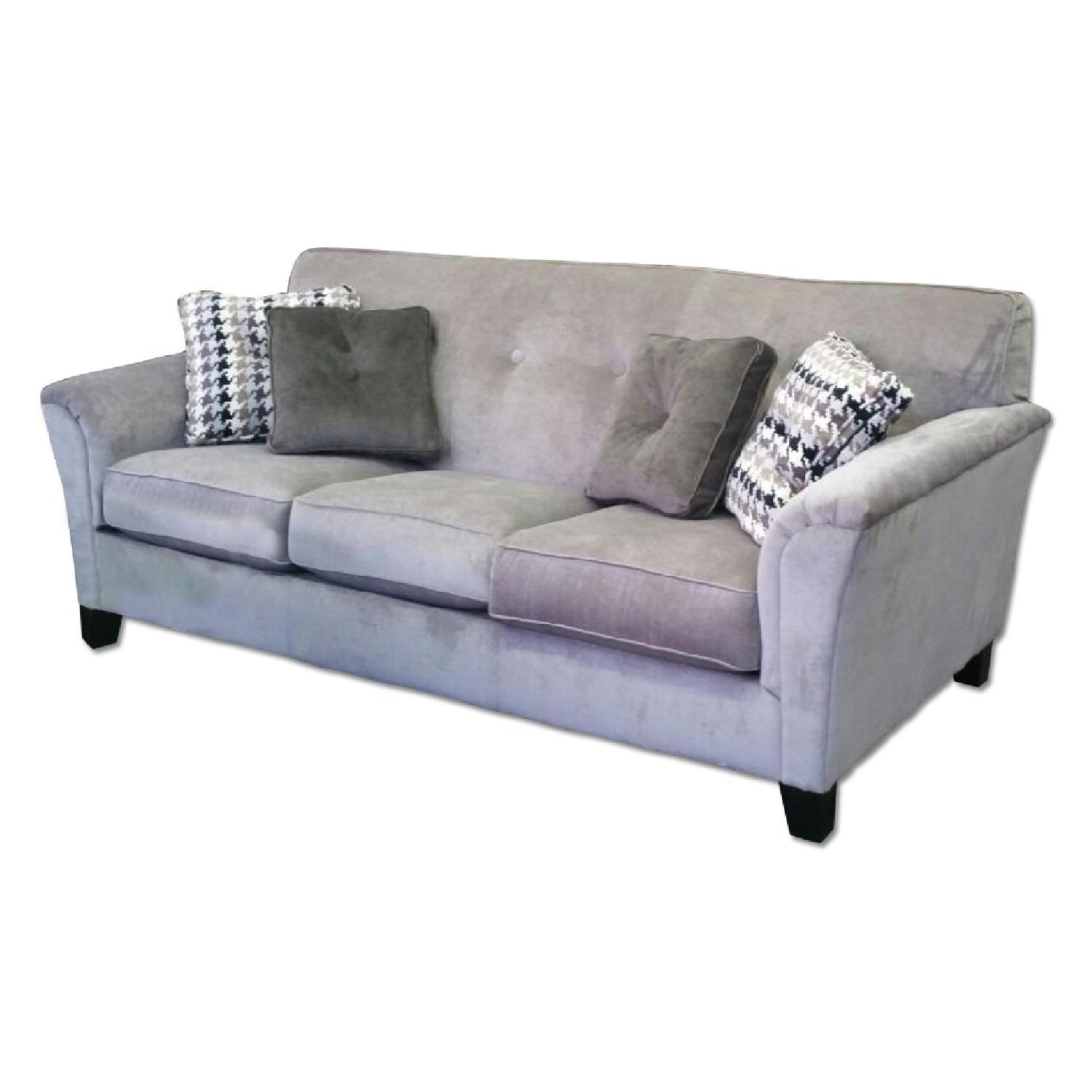 Ashley's Grey Sofa + Loveseat - image-4
