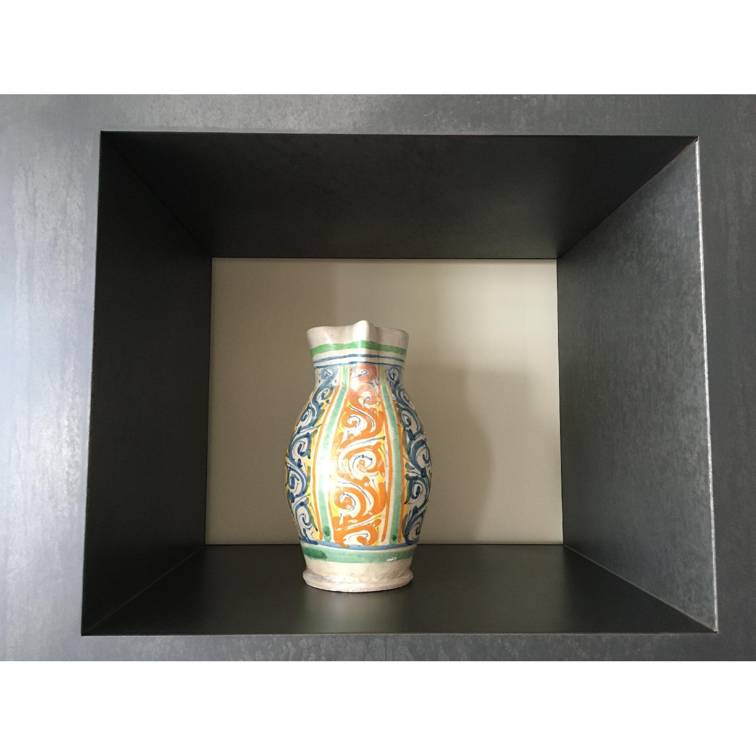 Crate & Barrel Shadow Box Tower Metal Bookcase - 2 Available - image-3