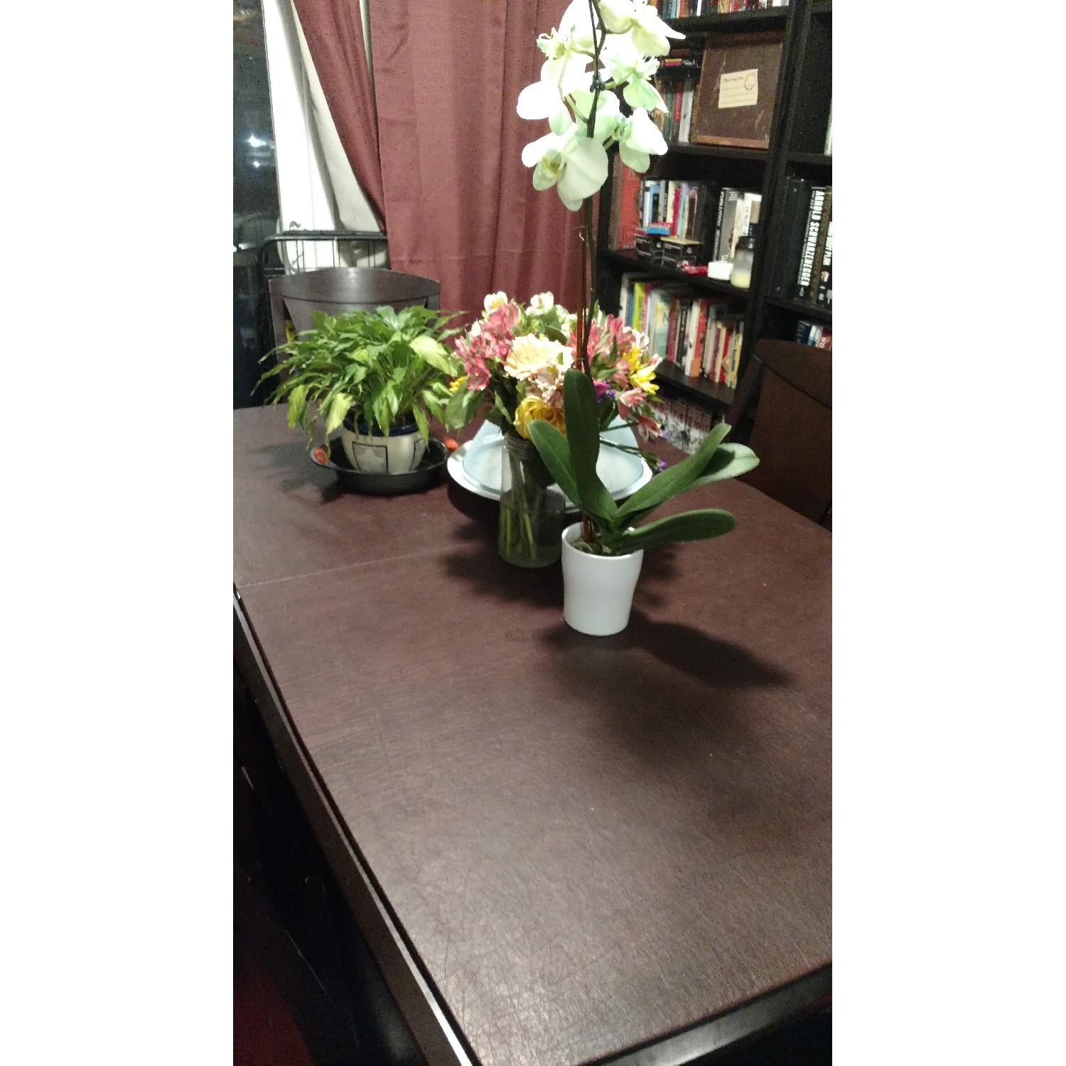 Raymour & Flanigan Casana Furniture Dining Table w/ 6 Chairs - image-1