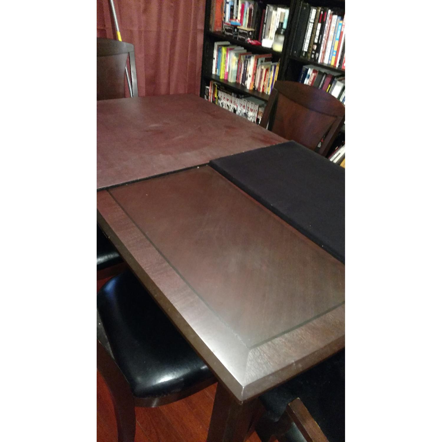 Raymour & Flanigan Casana Furniture Dining Table w/ 6 Chairs - image-2