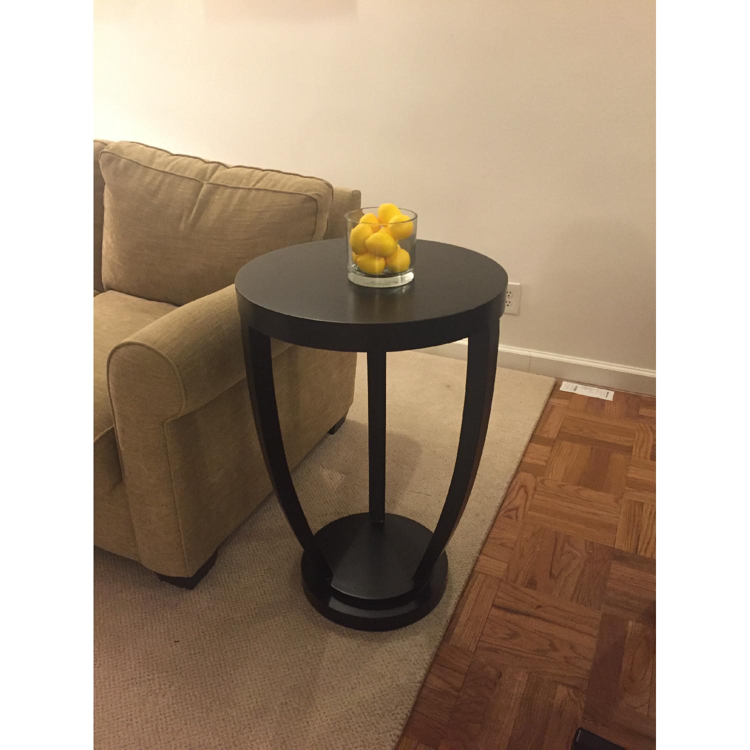 One King's Lane Black Side Table - image-1