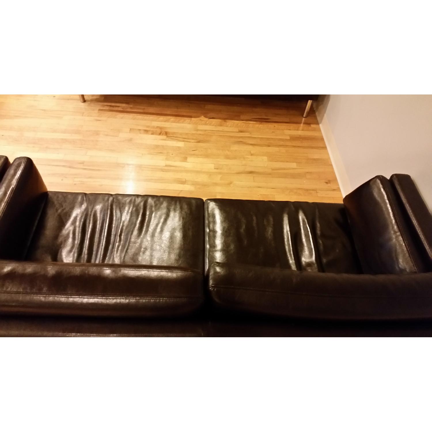 Ikea Sater Leather Couch - 3 Available - image-4