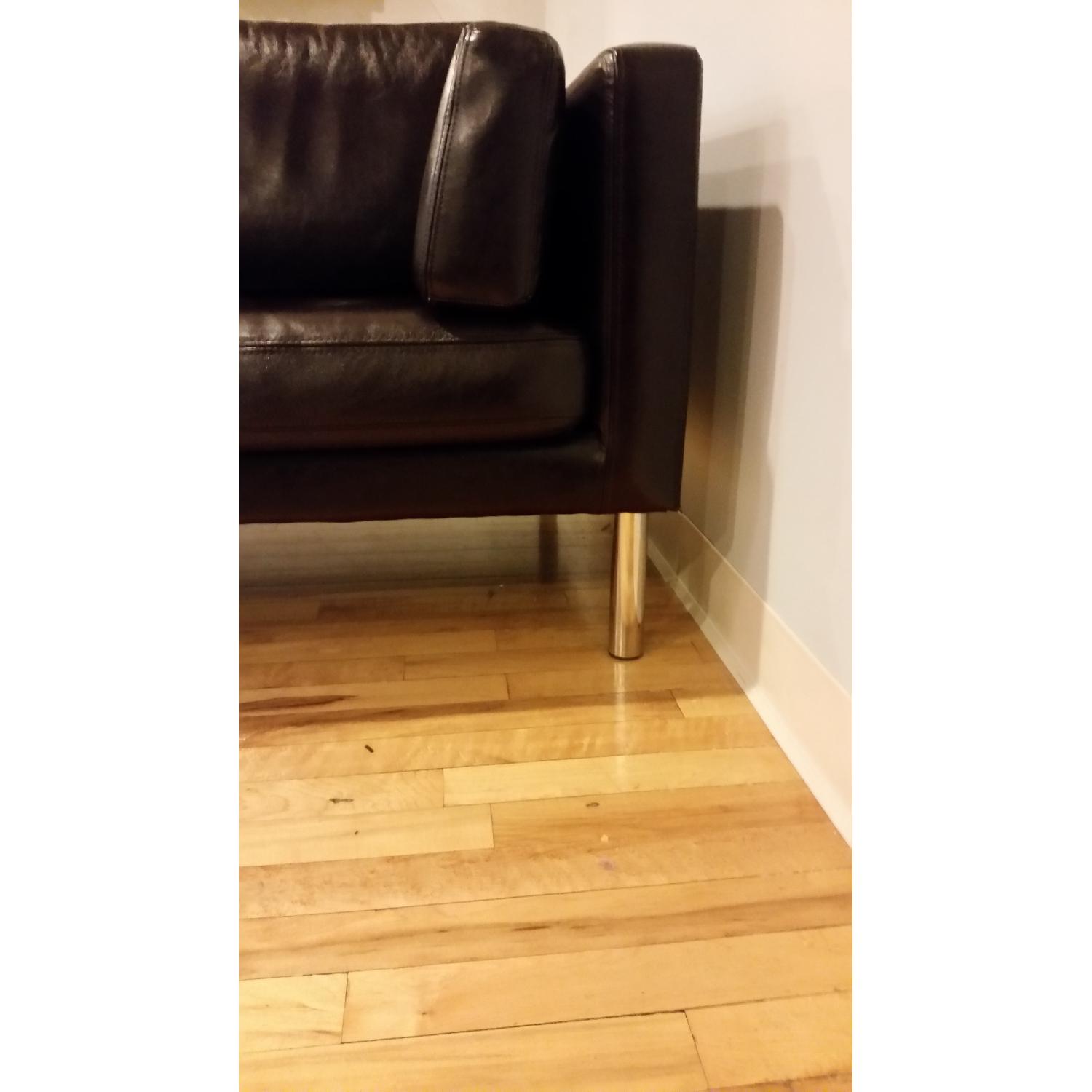 Ikea Sater Leather Couch - 3 Available - image-6