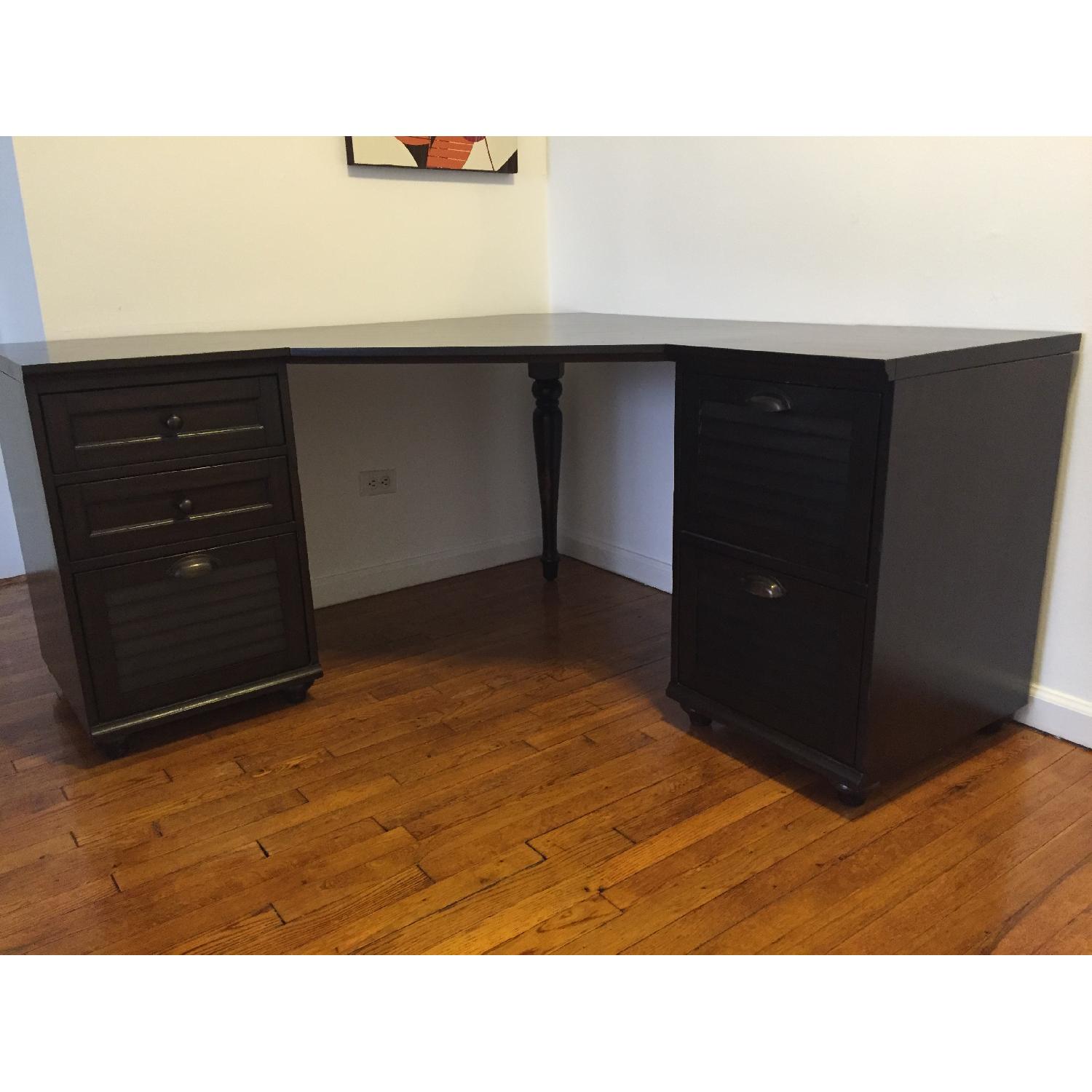 Pottery Barn Corner Desk - image-1