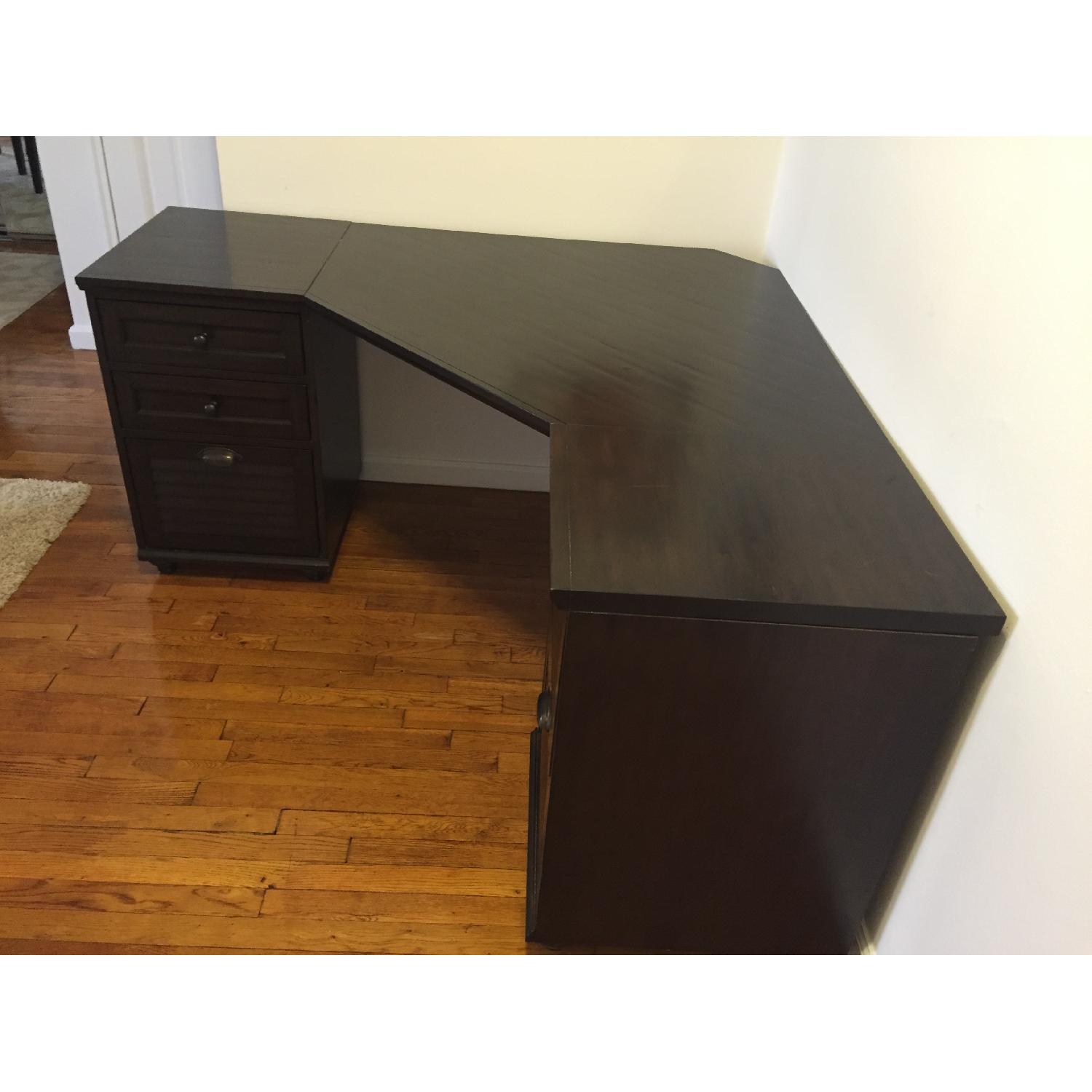 Pottery Barn Corner Desk - image-2