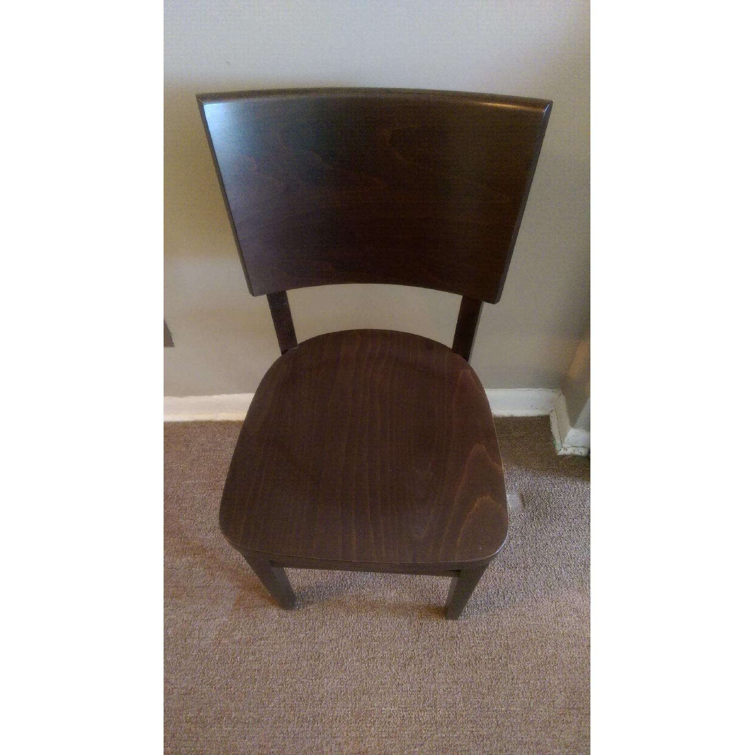 Design Within Reach Spanna Square Extension Table w/ 4 Matching Kyoto Chairs - image-4