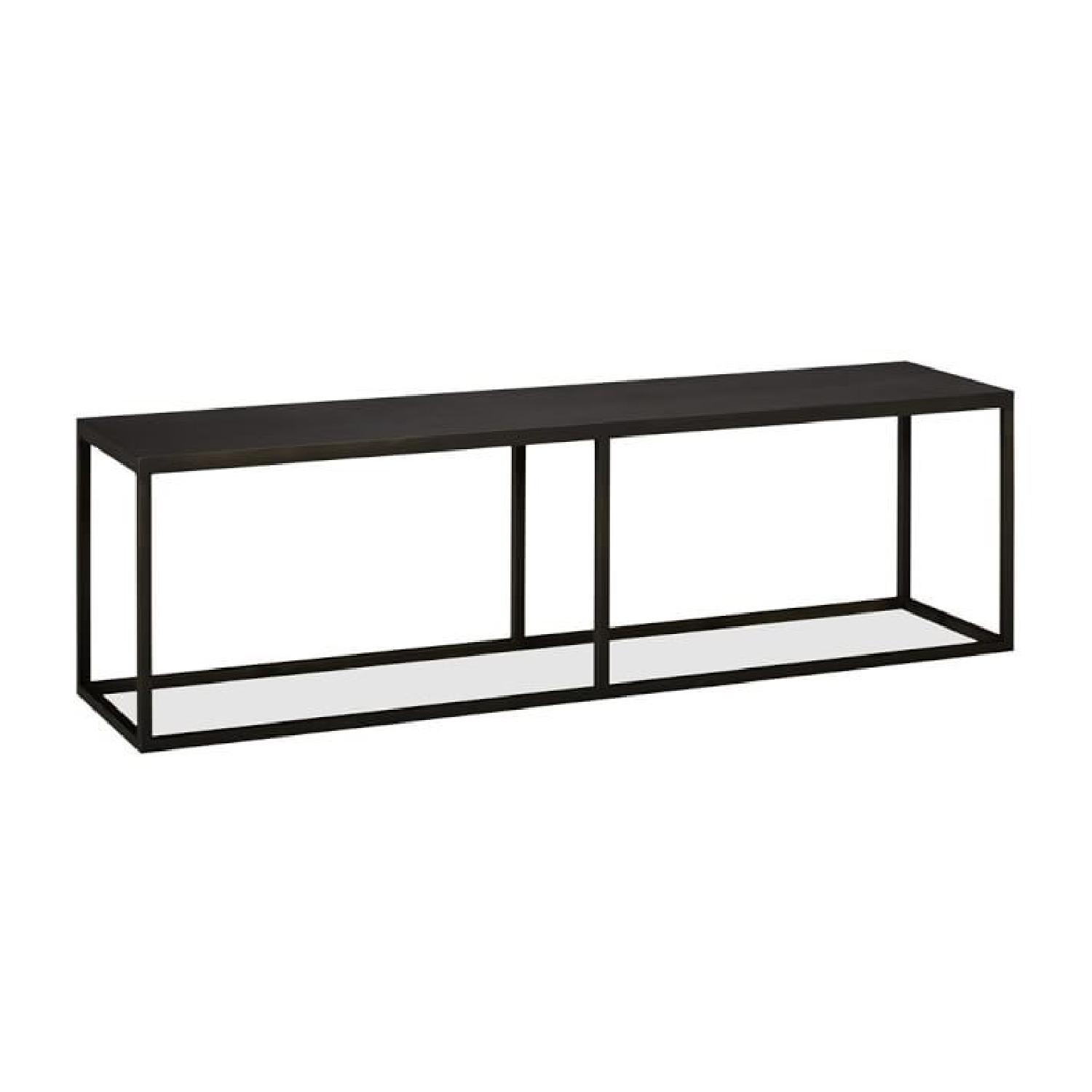 Pottery Barn Metal Coffee Table - image-1
