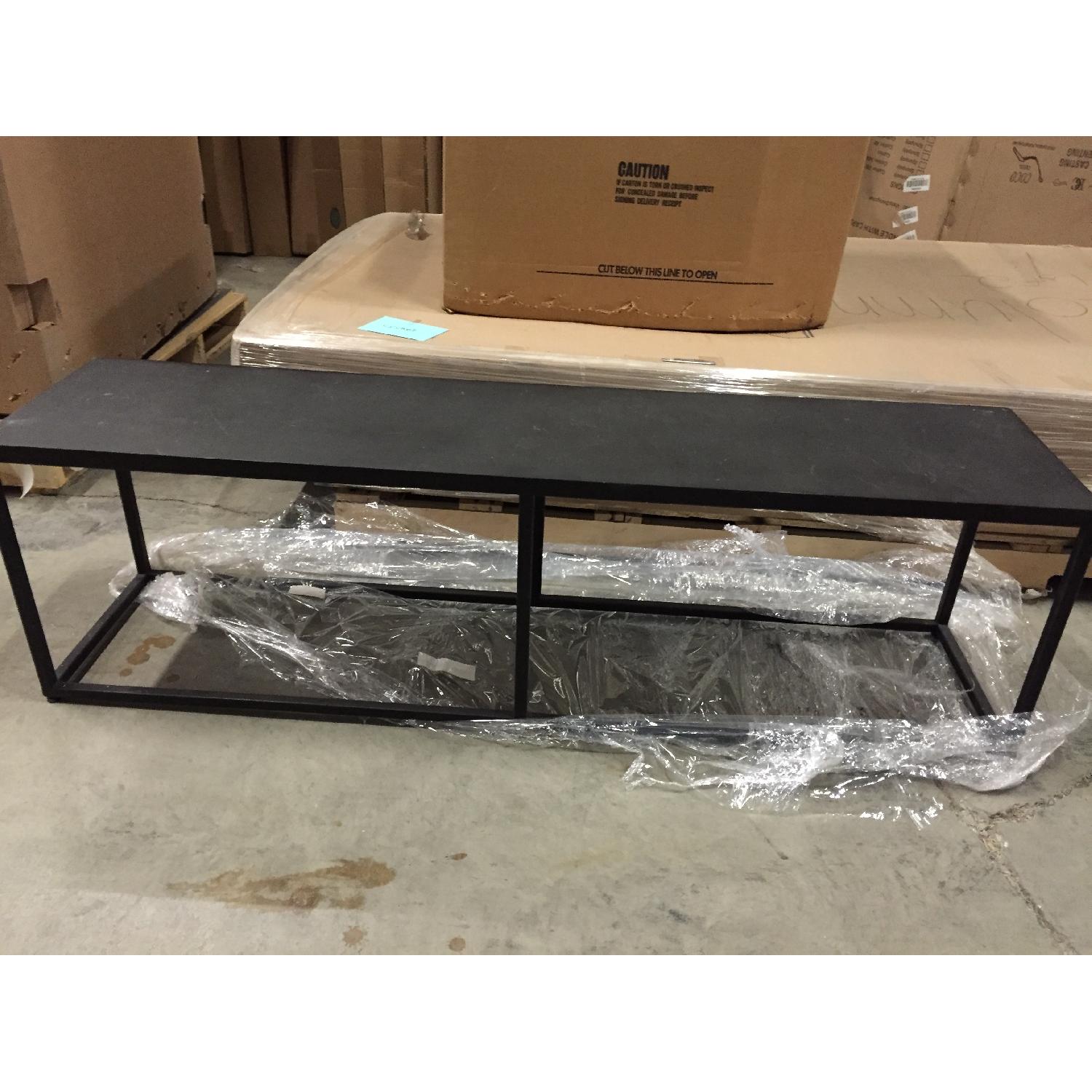 Pottery Barn Metal Coffee Table - image-2