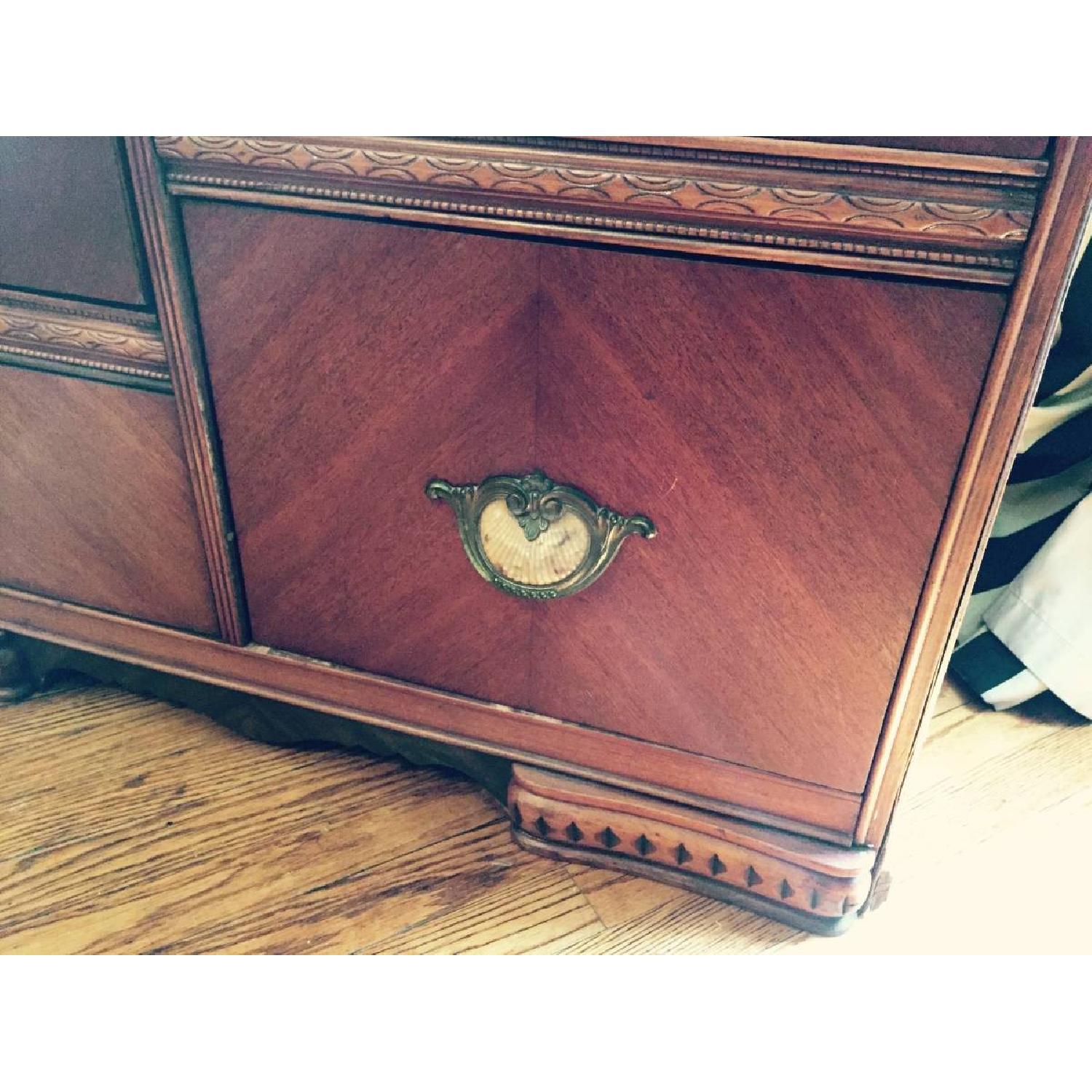 Circa 1930 Art Deco Armoire - image-9