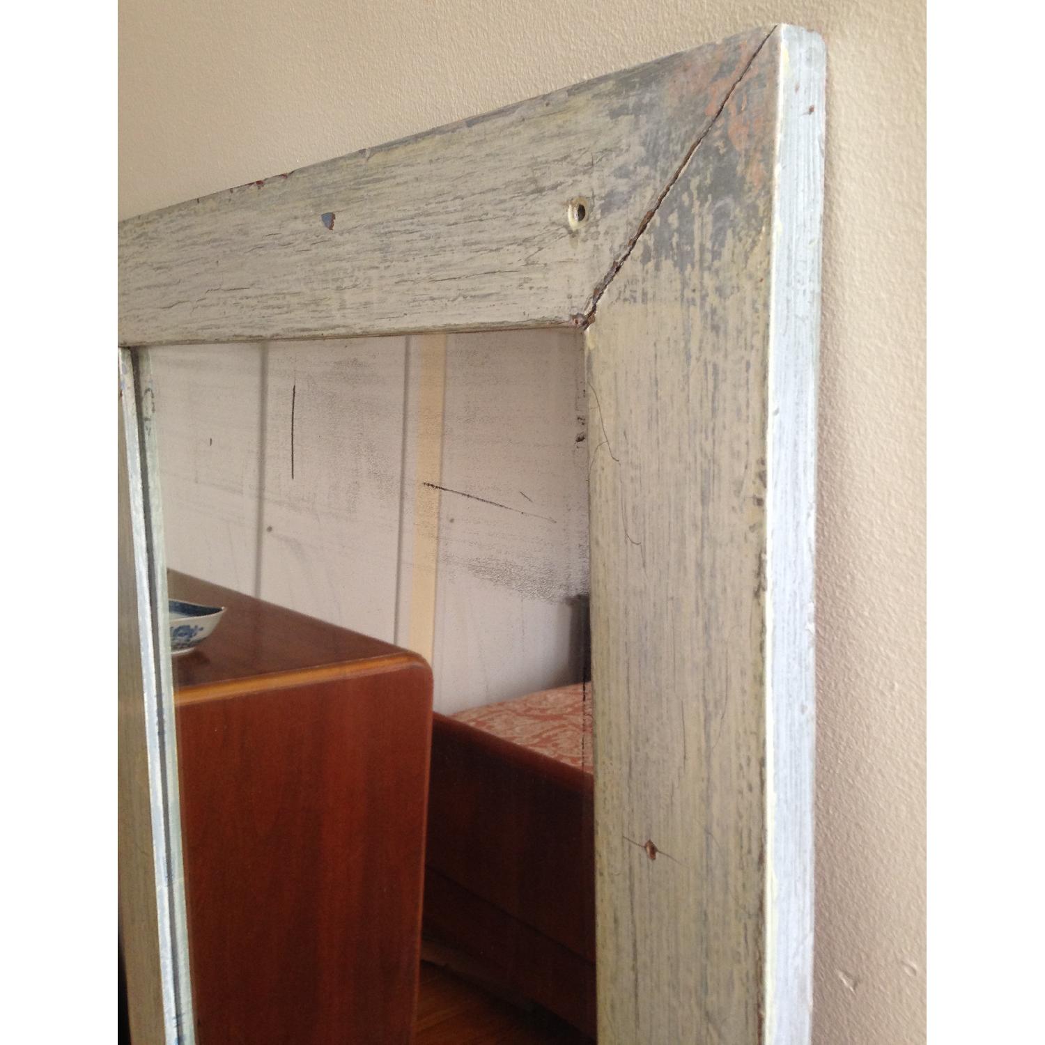 Antique Farmhouse Distressed Floor Mirror - image-2