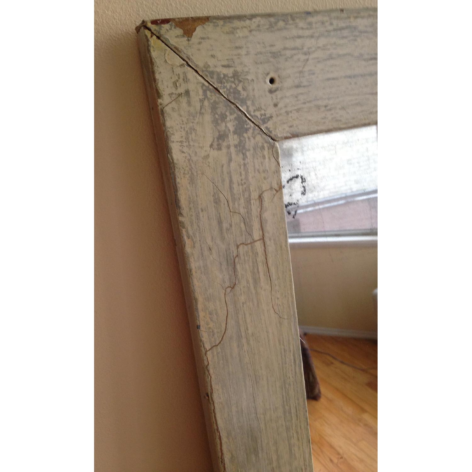 Antique Farmhouse Distressed Floor Mirror - image-5