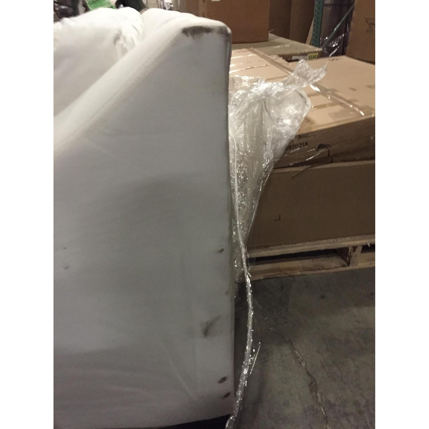 Pottery Barn White Sofa - image-4