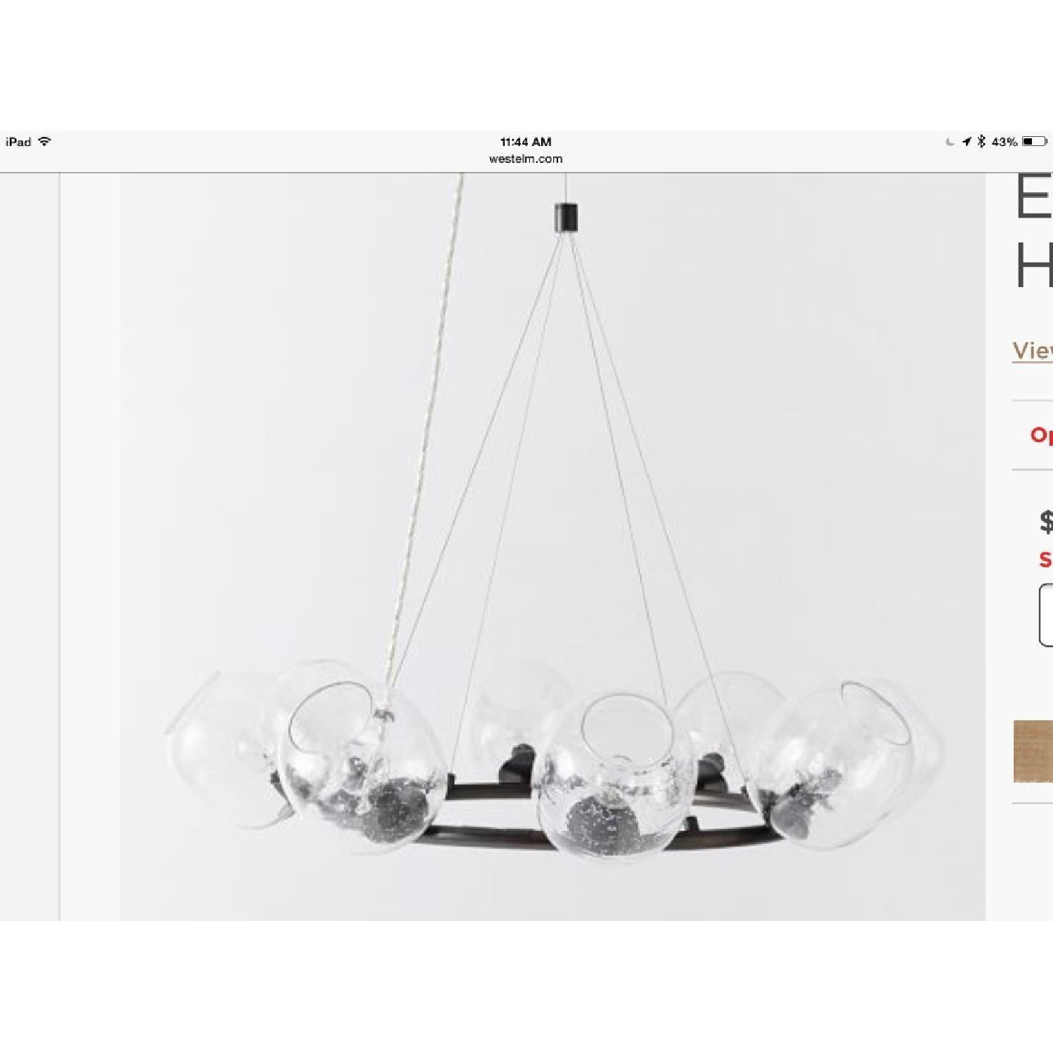 West Elm Eclipse Halo Chadelier - image-1