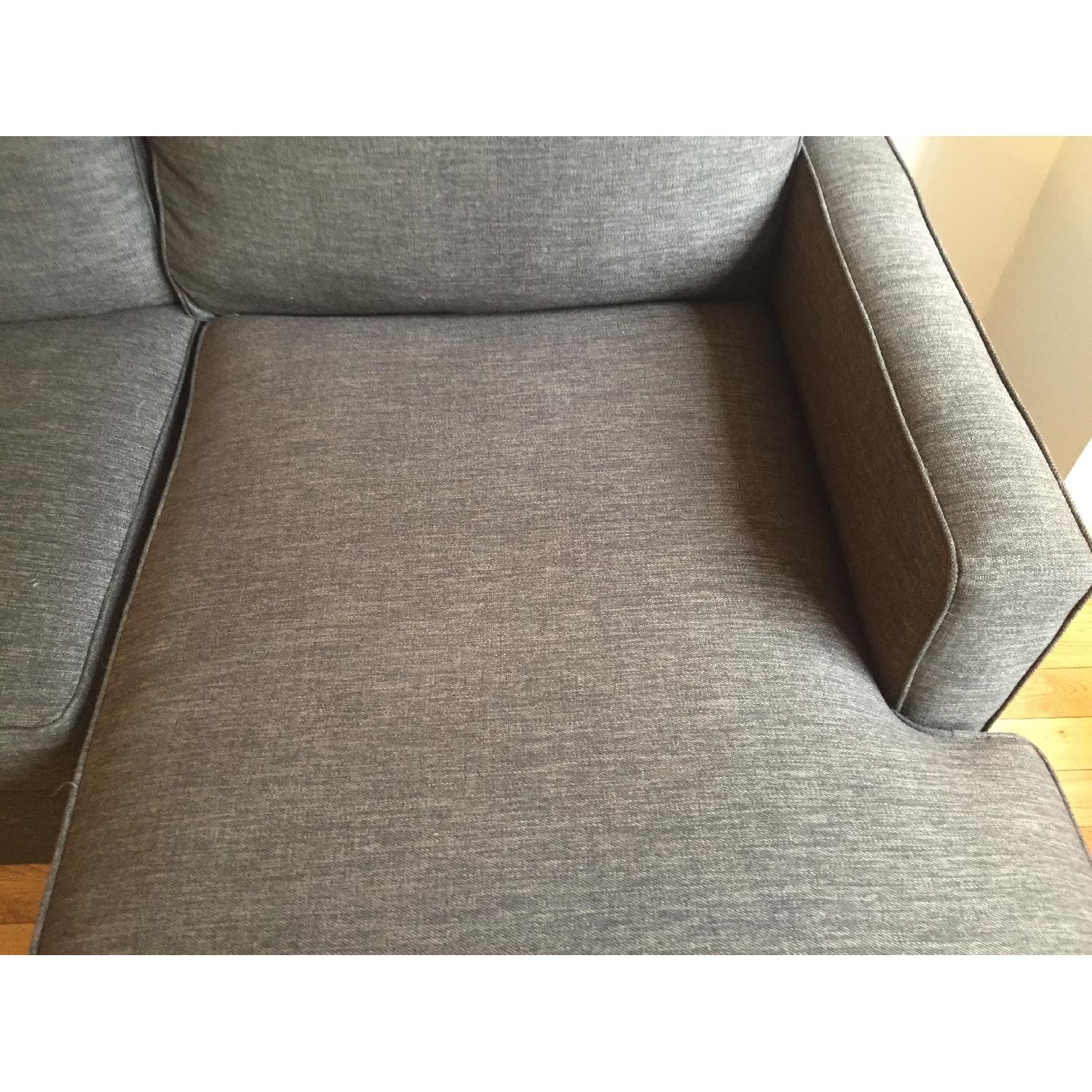 Crate & Barrel Sectional Sofa - image-3