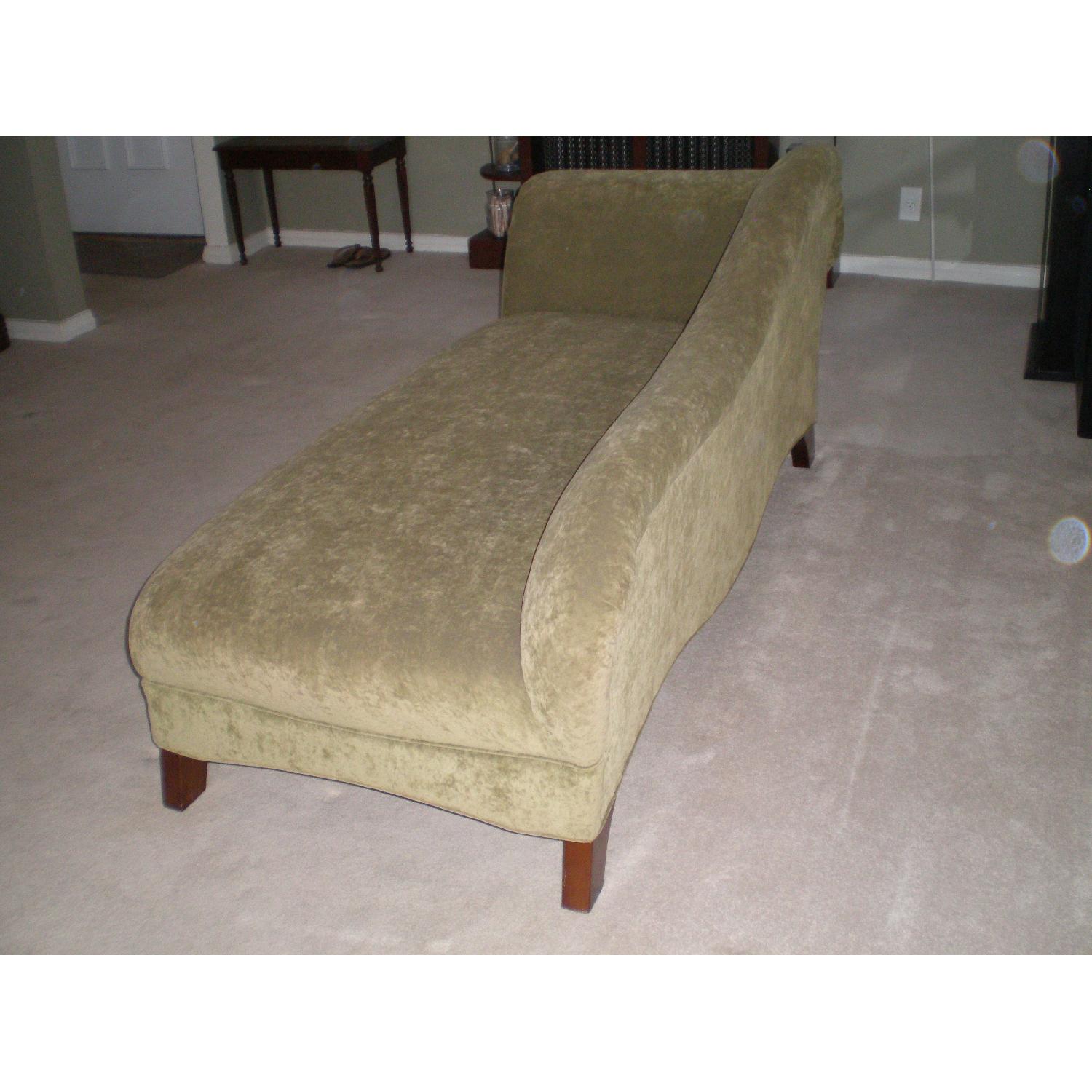 Chaise Lounge with Matching Pillow - image-3
