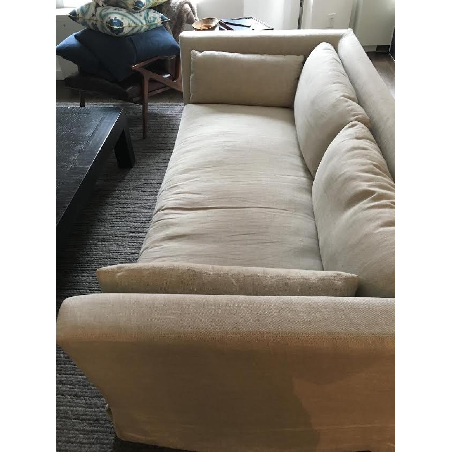 Restoration Hardware Belgian Shelter Arm Couch - image-2