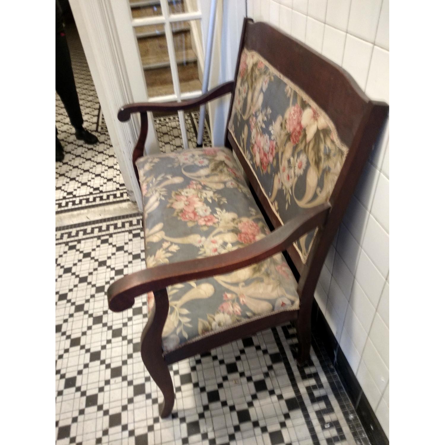 Upholstered Wood Bench - image-2