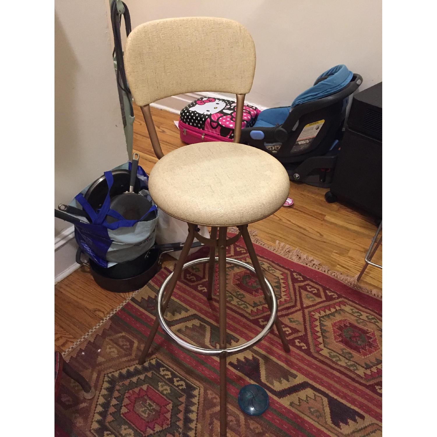 Cosco Cream Bar Stool - image-1