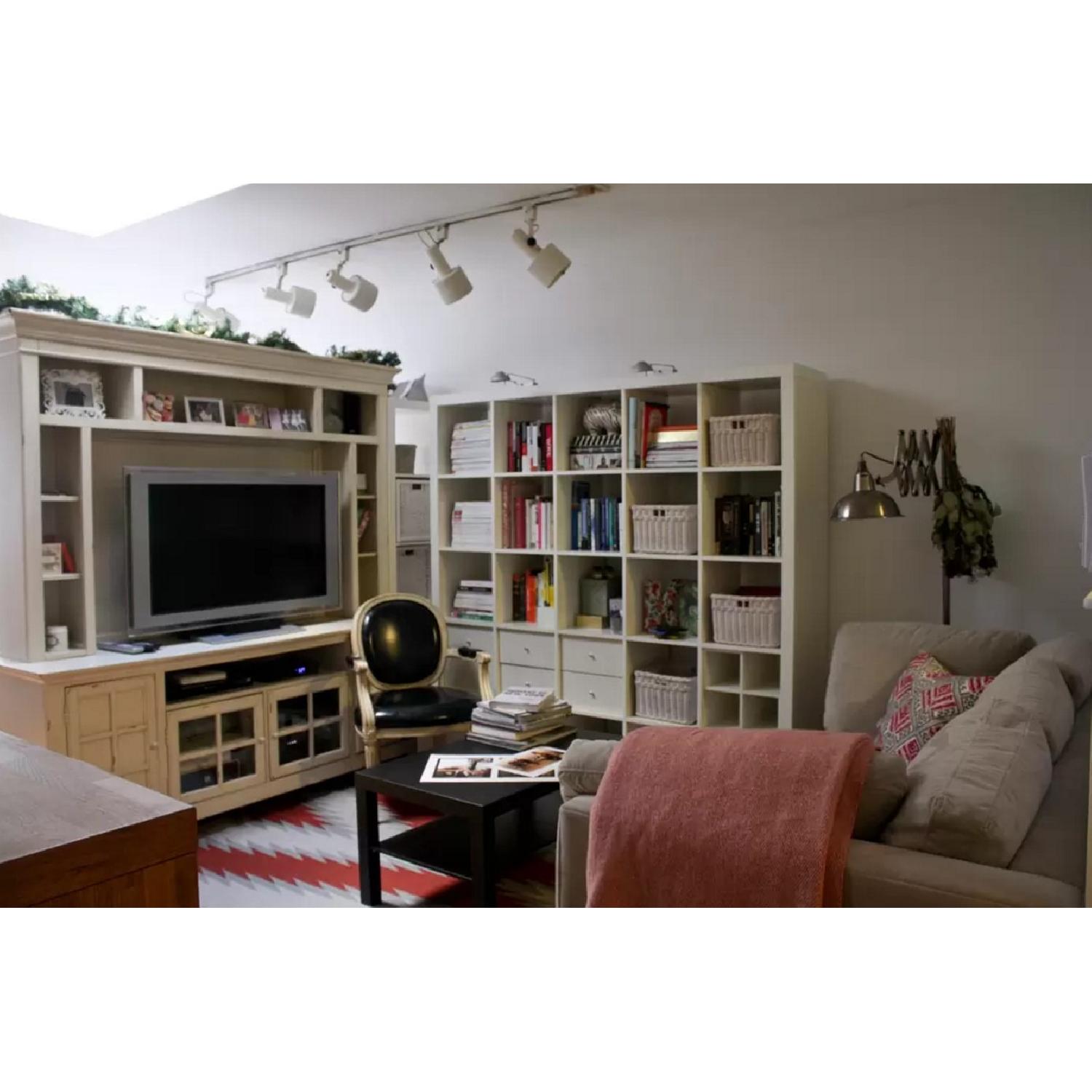 Liberty Furniture Distressed Off-White Entertainment Unit - image-1