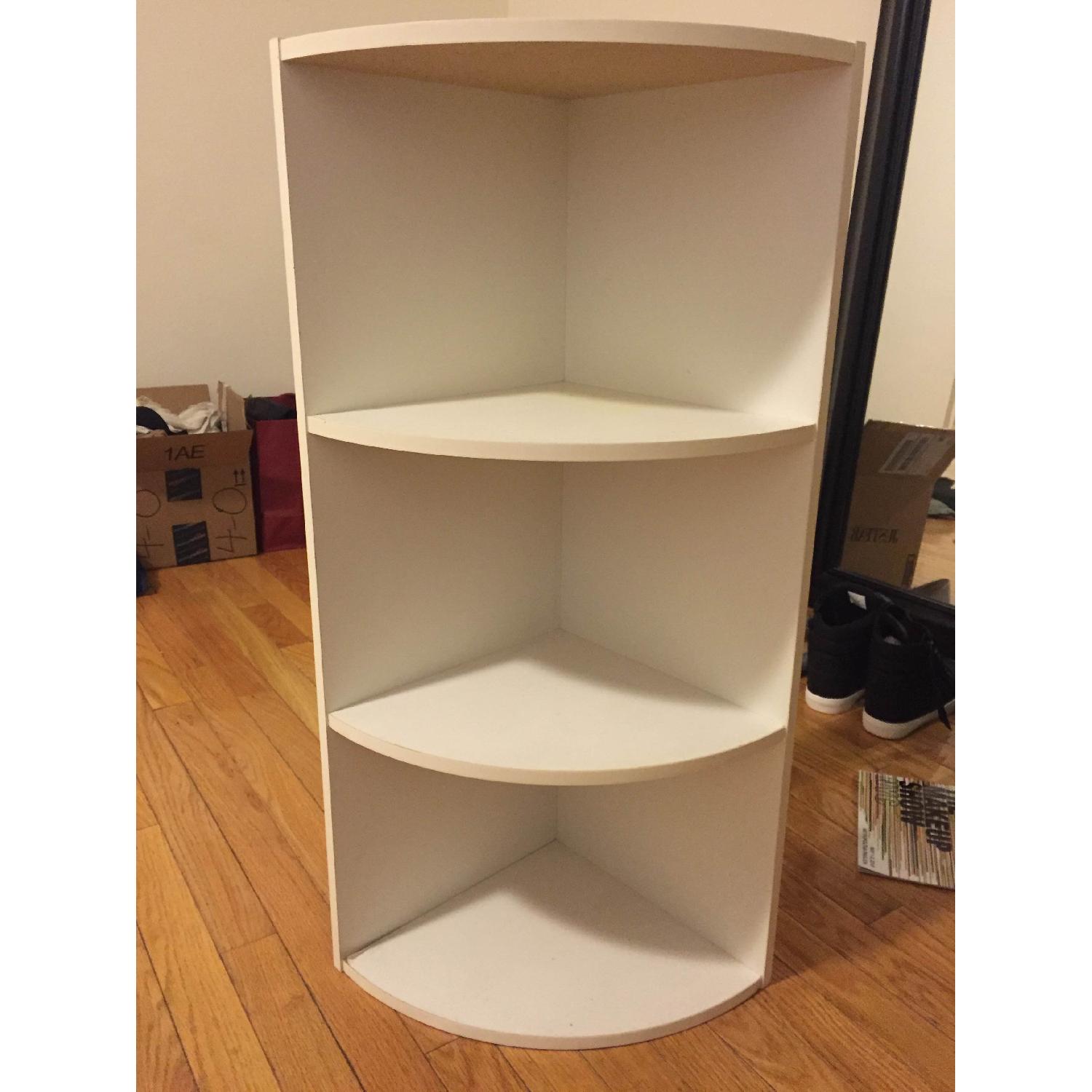 4-Shelf Entry Table/Shelving Unit - image-1