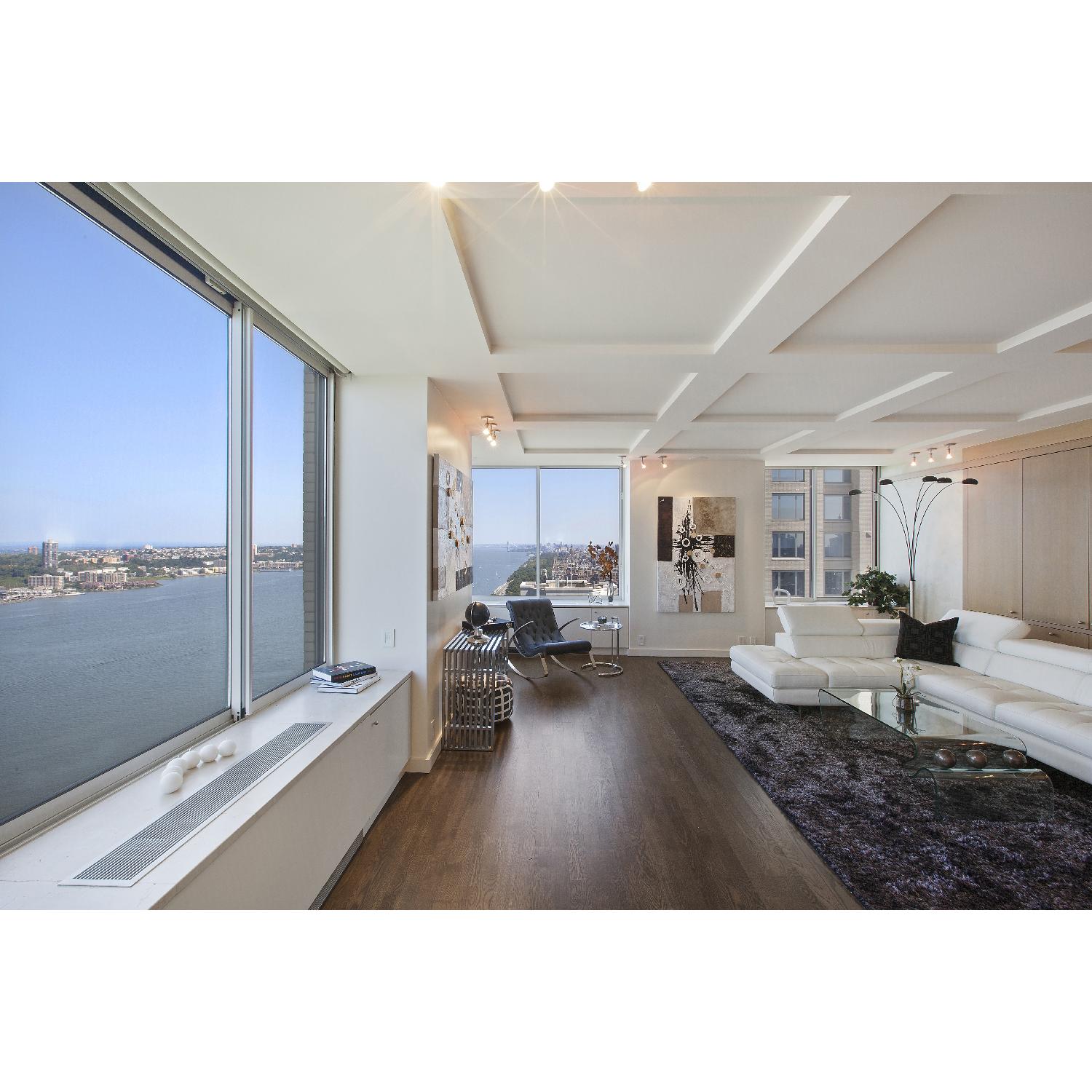 White Leather Sectional - image-2