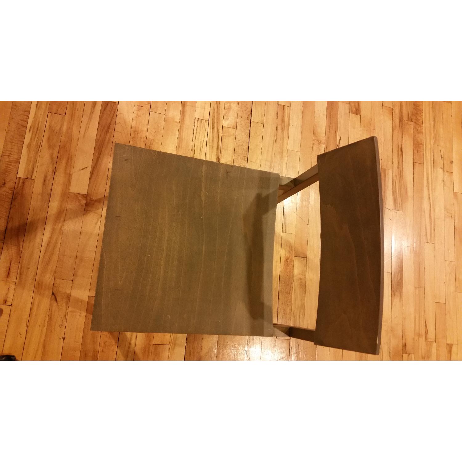 CB2 Slide Grey Wood Chair - 6 Available - image-3