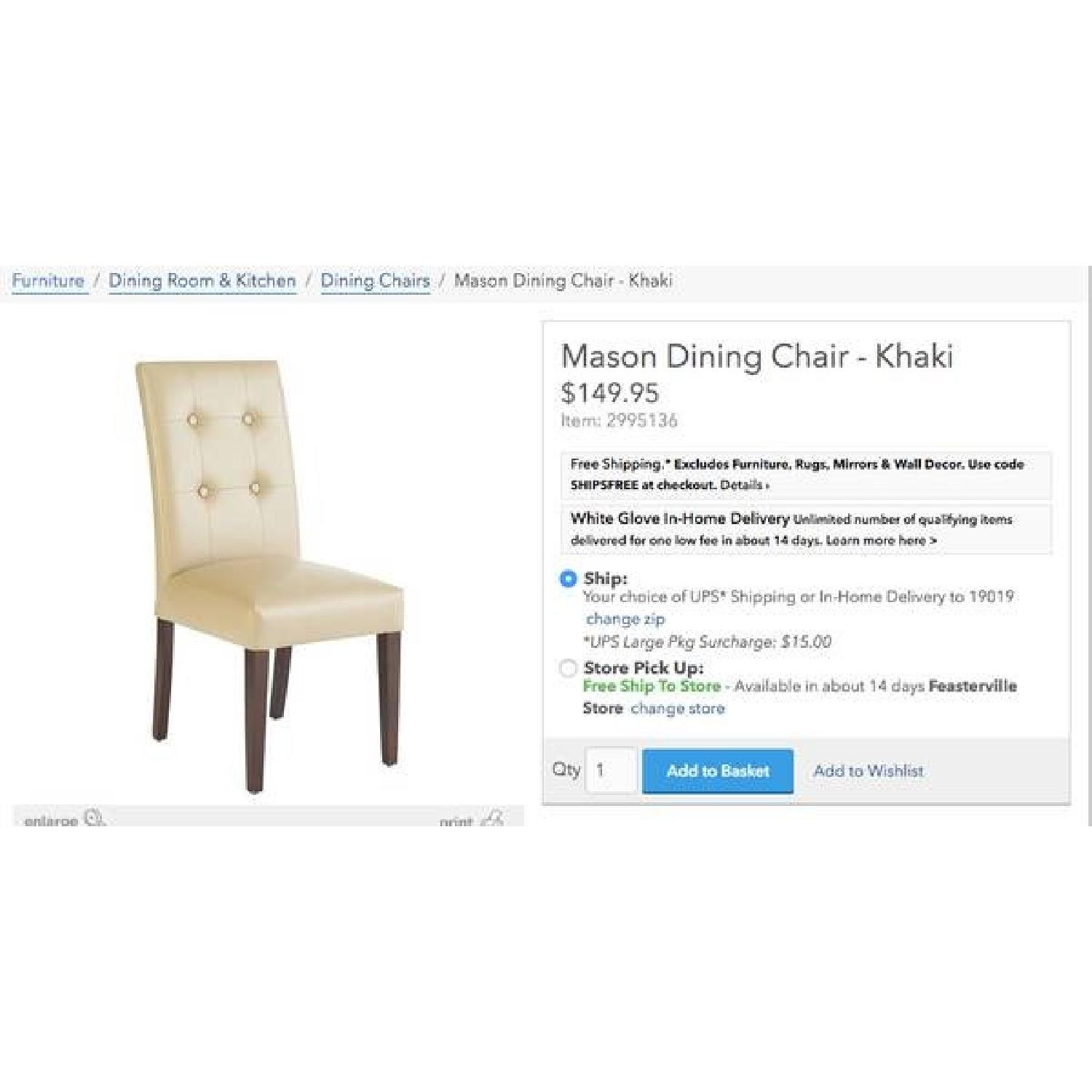 Pier 1 Dining Table w/ 4 Chairs - image-4