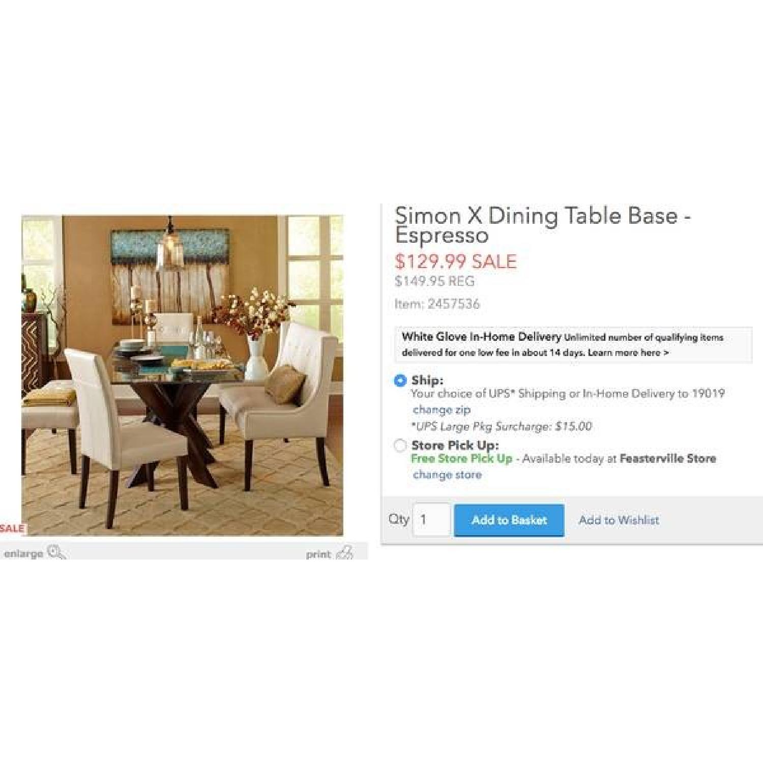 Pier 1 Dining Table w/ 4 Chairs - image-6