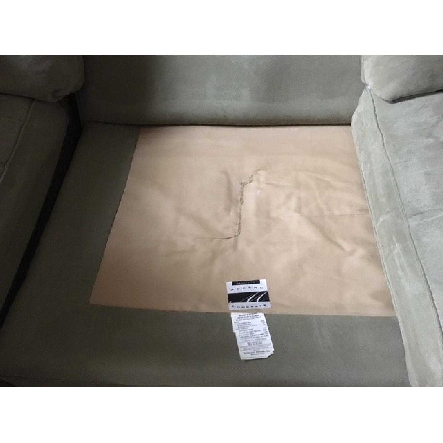 Macy's Microfiber Sectional Sofa - image-4