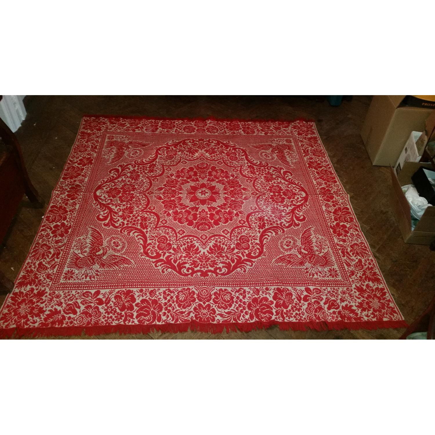 Antique Pennsylvania Homespun Wool Blanket - image-1