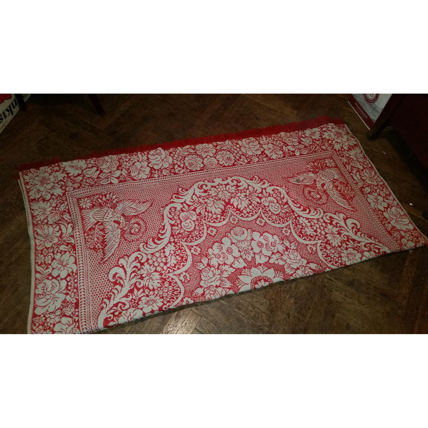 Antique Pennsylvania Homespun Wool Blanket - image-2