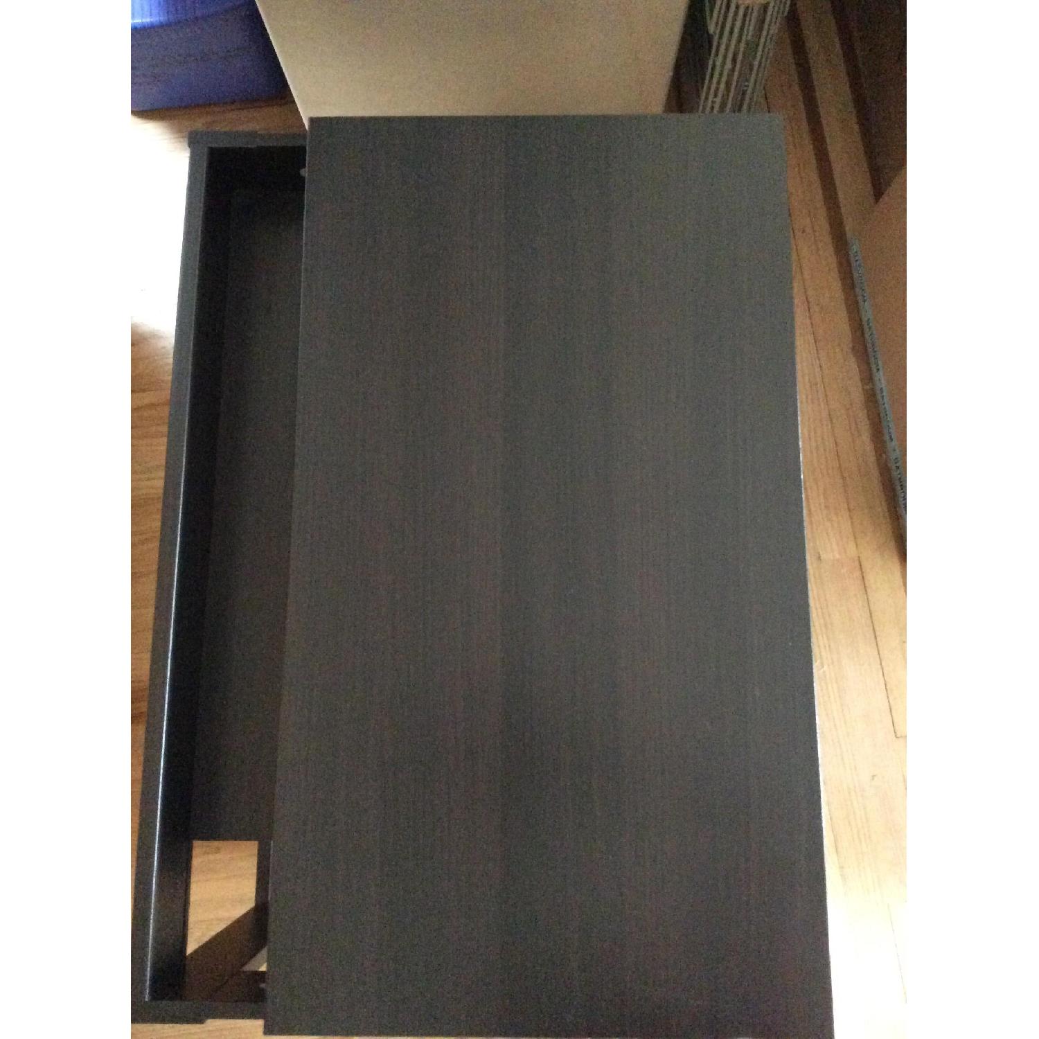 Ikea Black/Brown Desk - image-6
