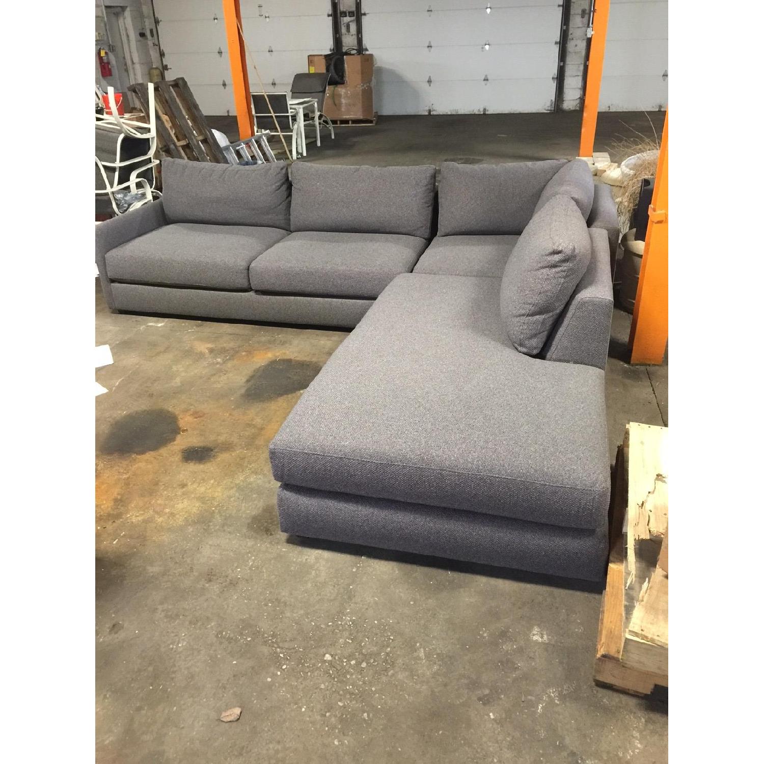 Crate & Barrel Drake Sectional Sofa - image-1