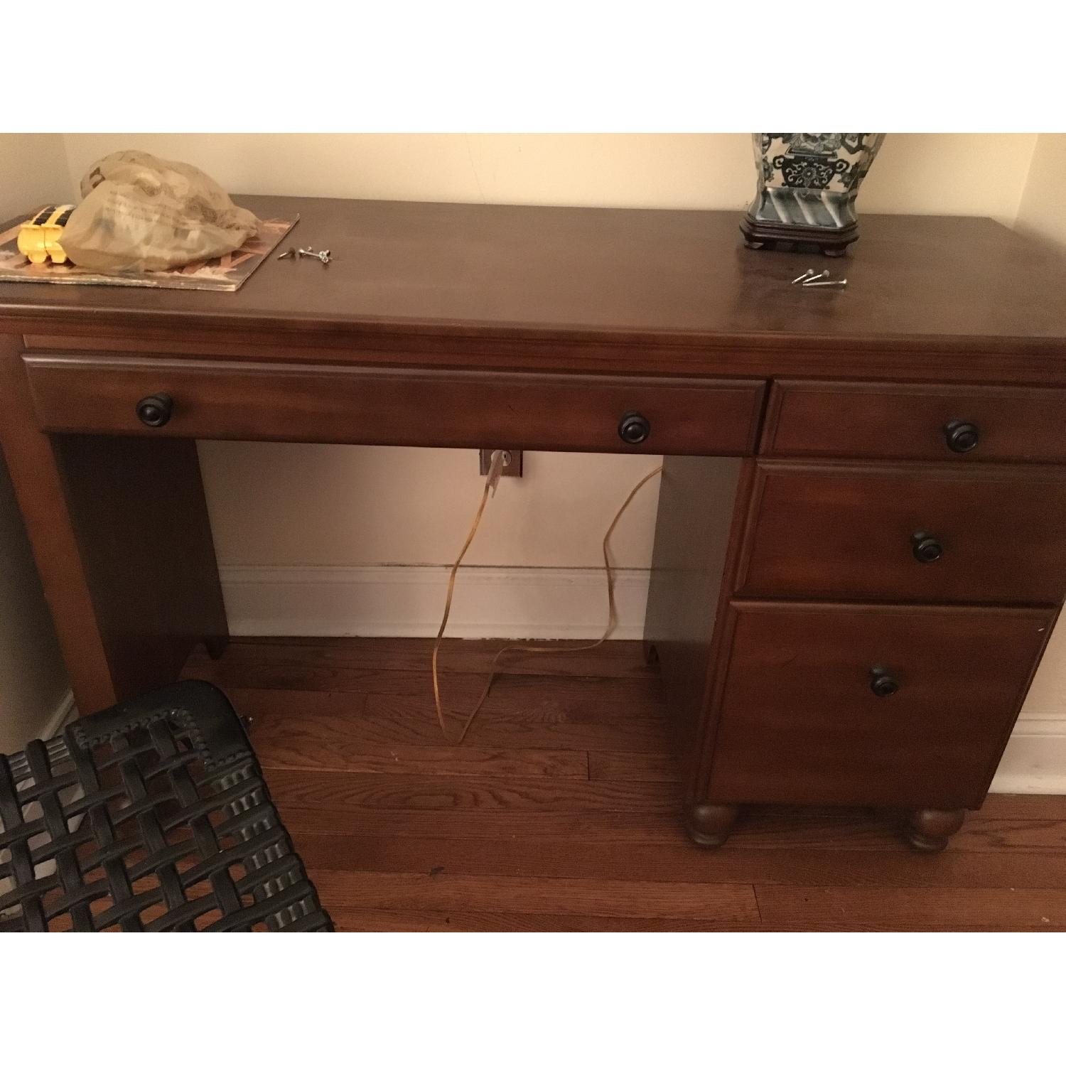 Small Wooden Desk - image-1