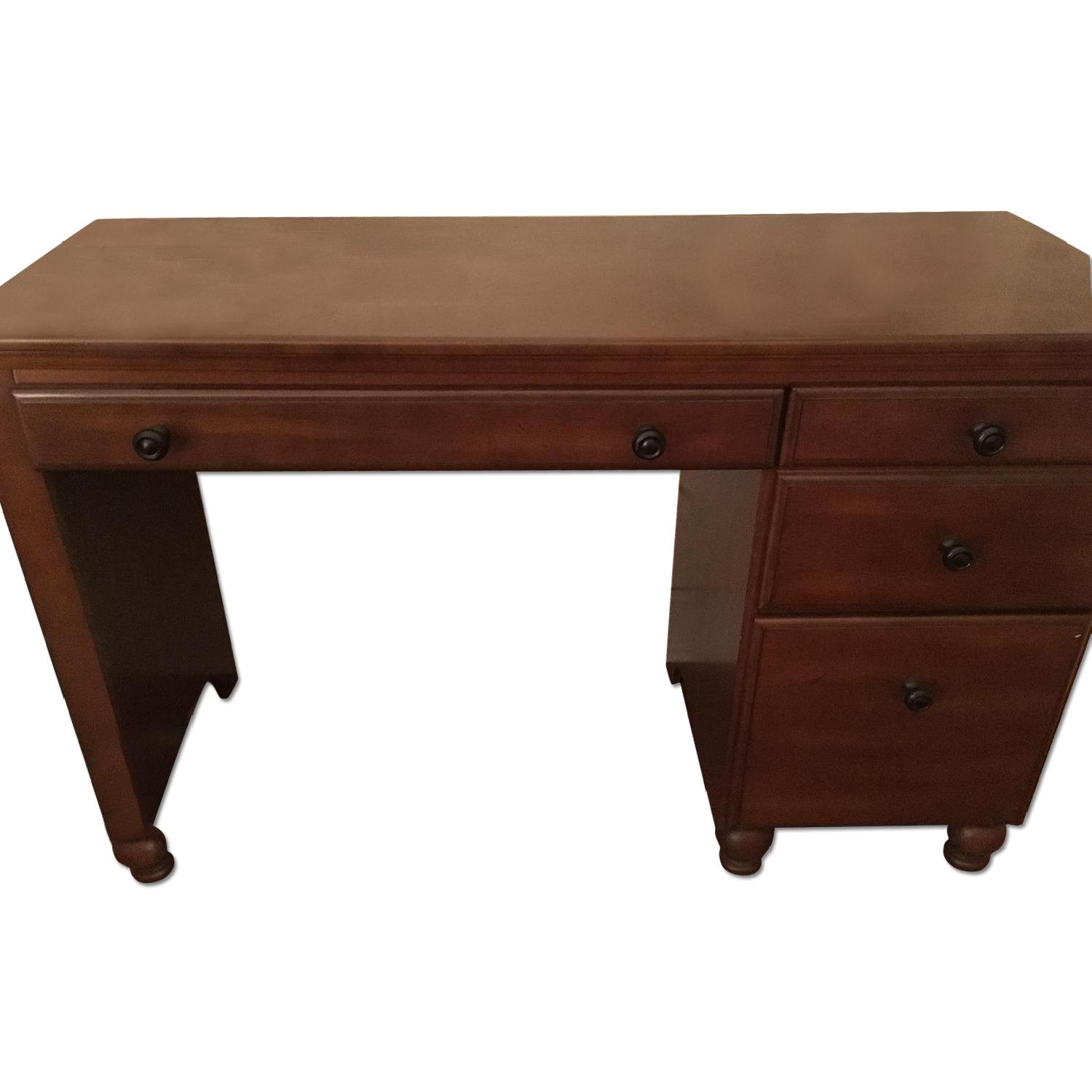Small Wooden Desk - image-0