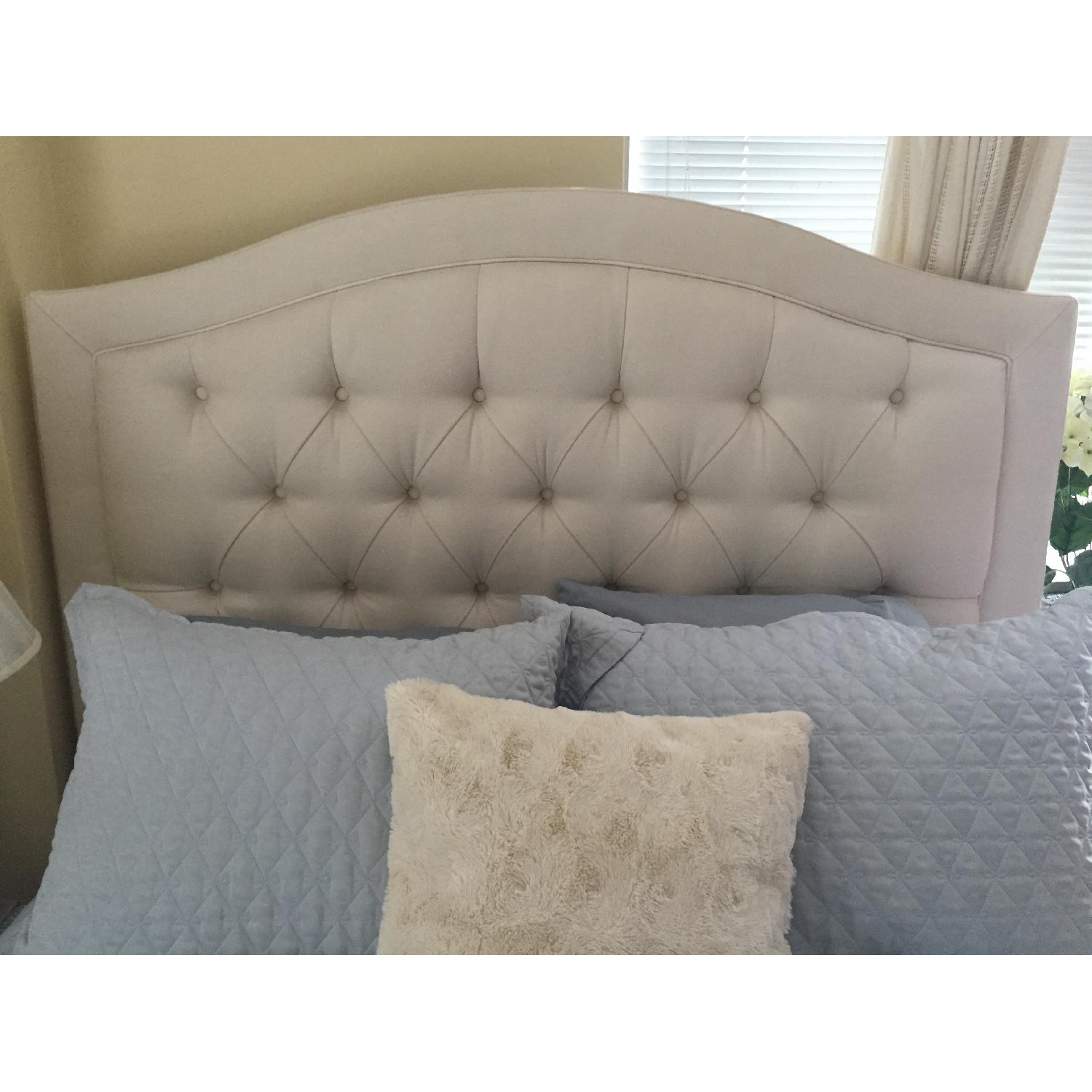 Ethan Allen Full Size Upholstered Headboard - image-3