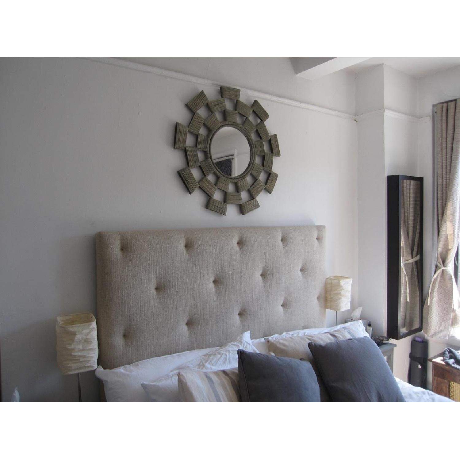 West Elm Queen Size Headboard - image-1