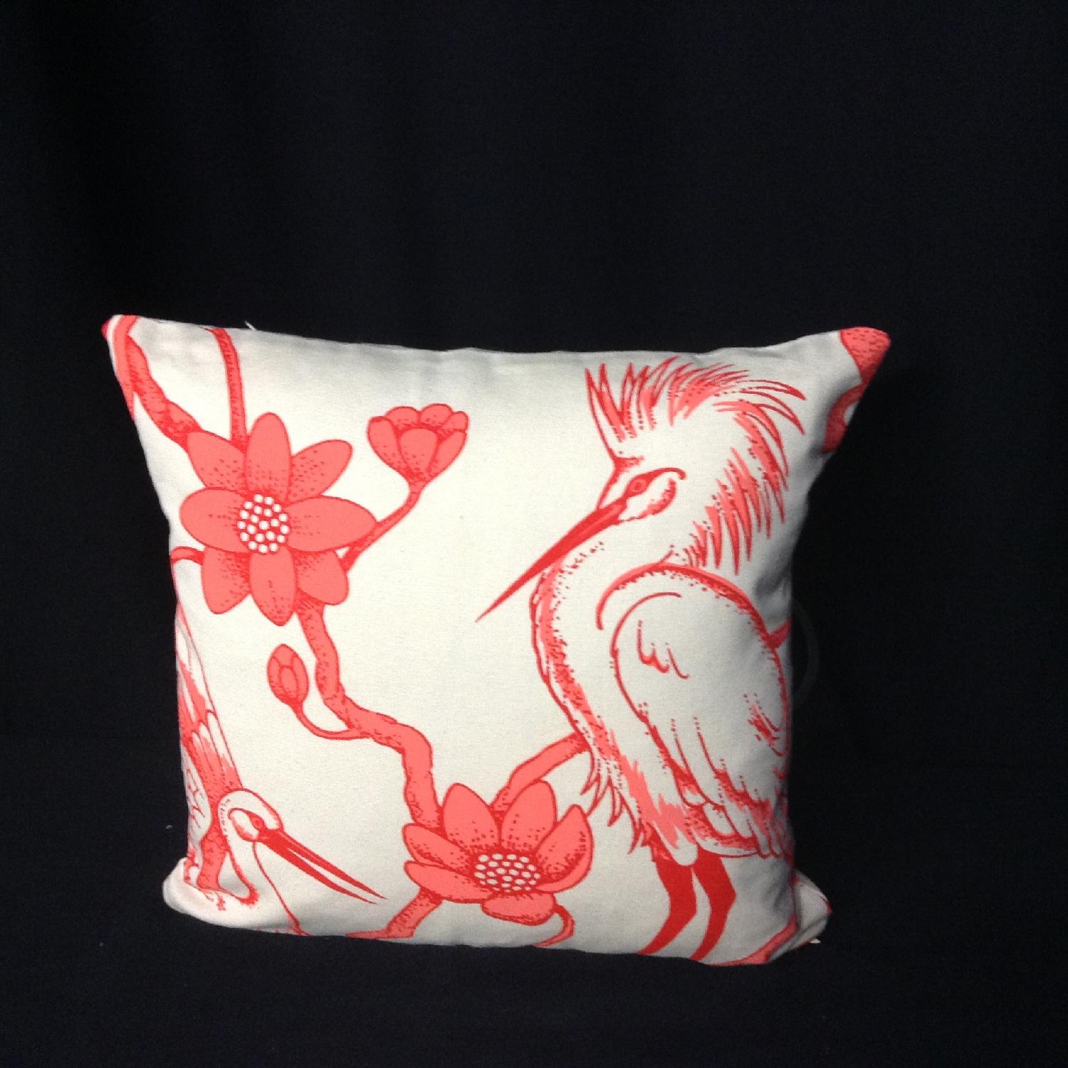 Japanese Floral Florence BroadHurst Fabric Covers - Pair - image-4