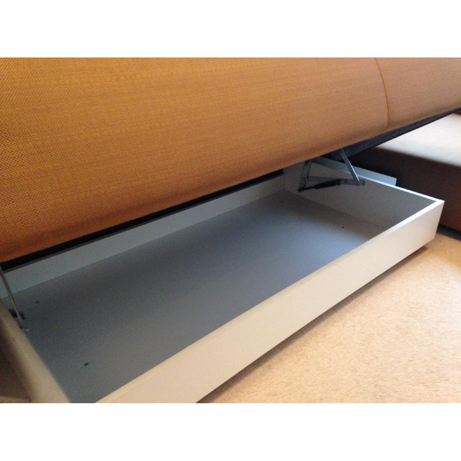 Resource Furniture Wall Bed w/ Attached L-Shaped Sofa - image-3