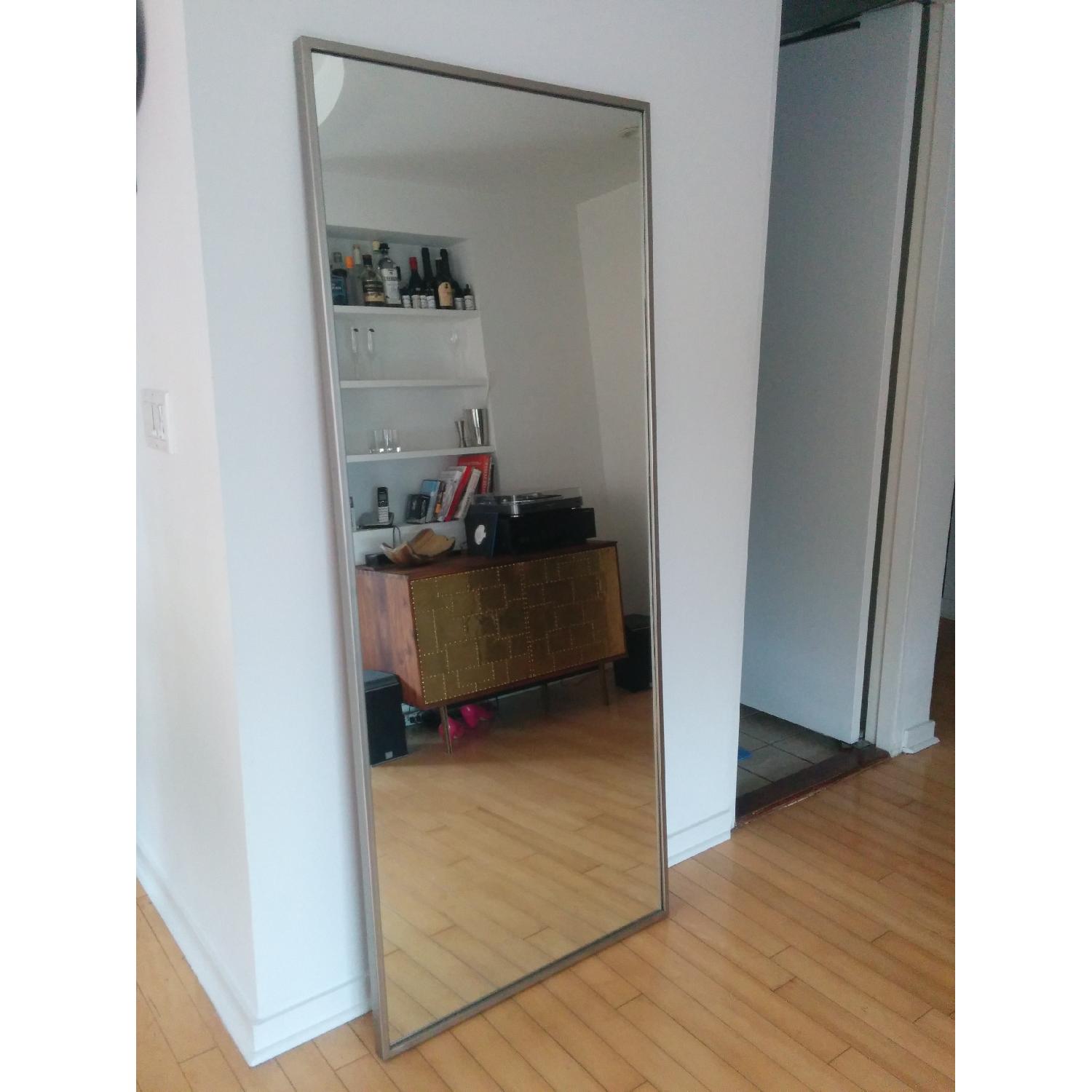 West Elm Metal Frame Floor Mirror - image-1
