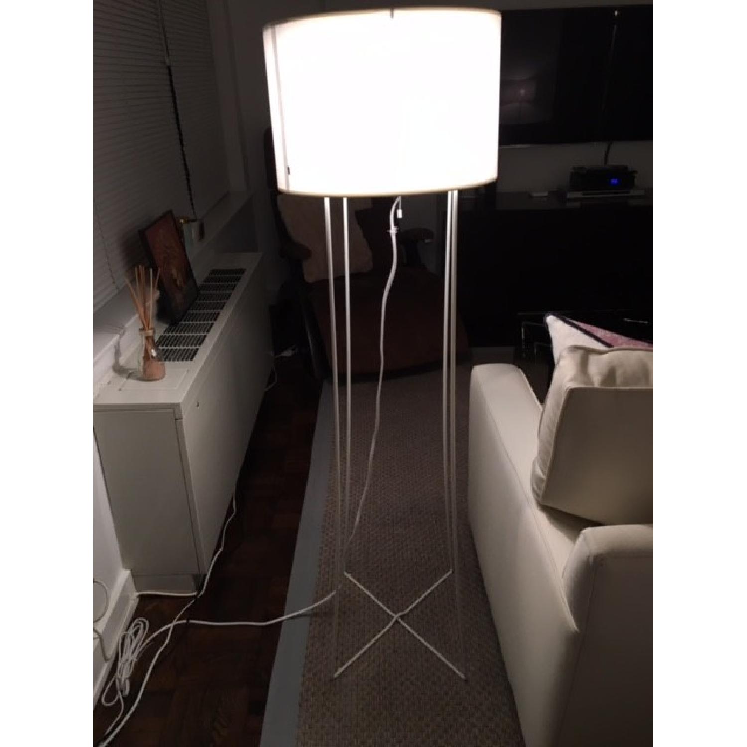 Modern White Floor Lamp - image-1