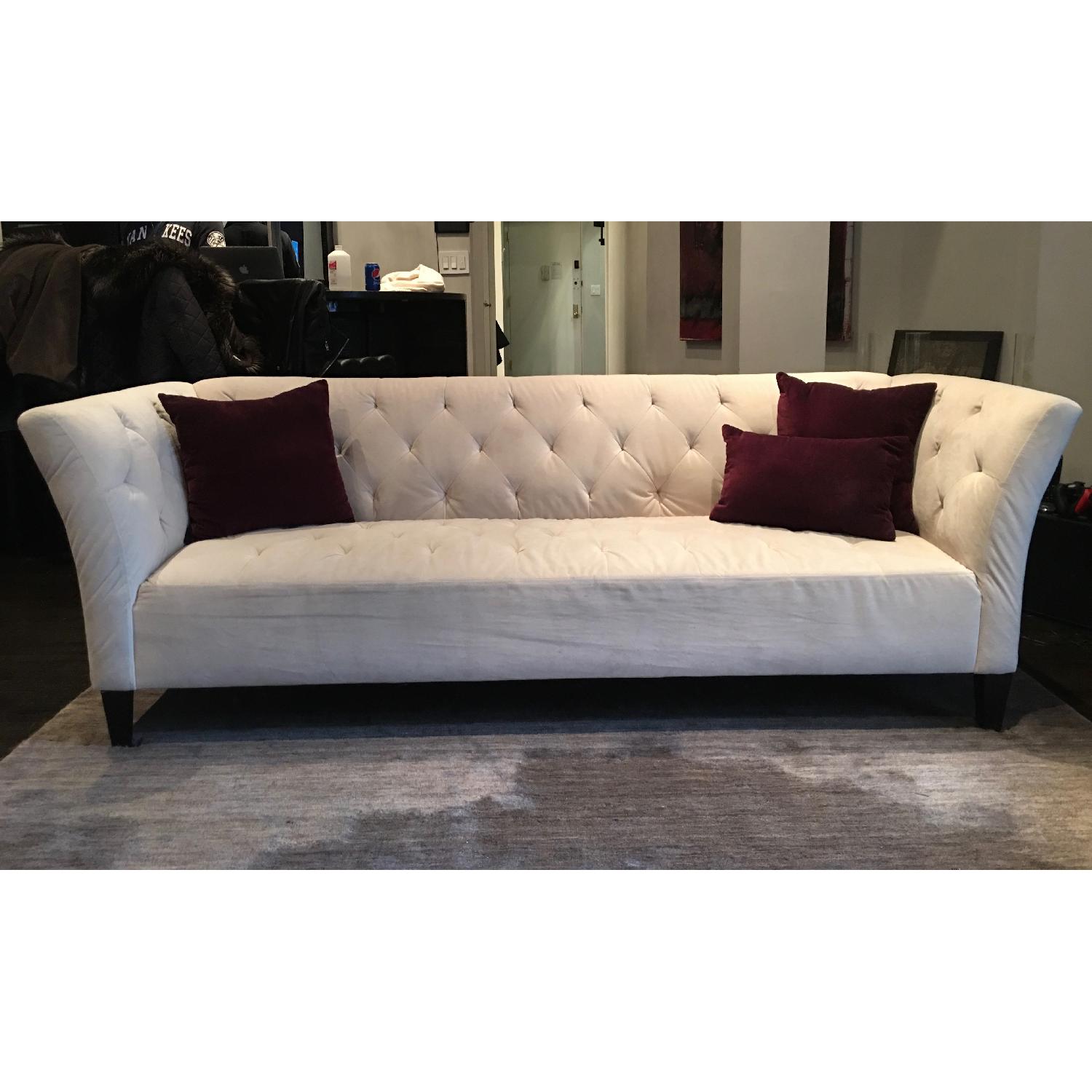 Microsuede Sofa - image-1