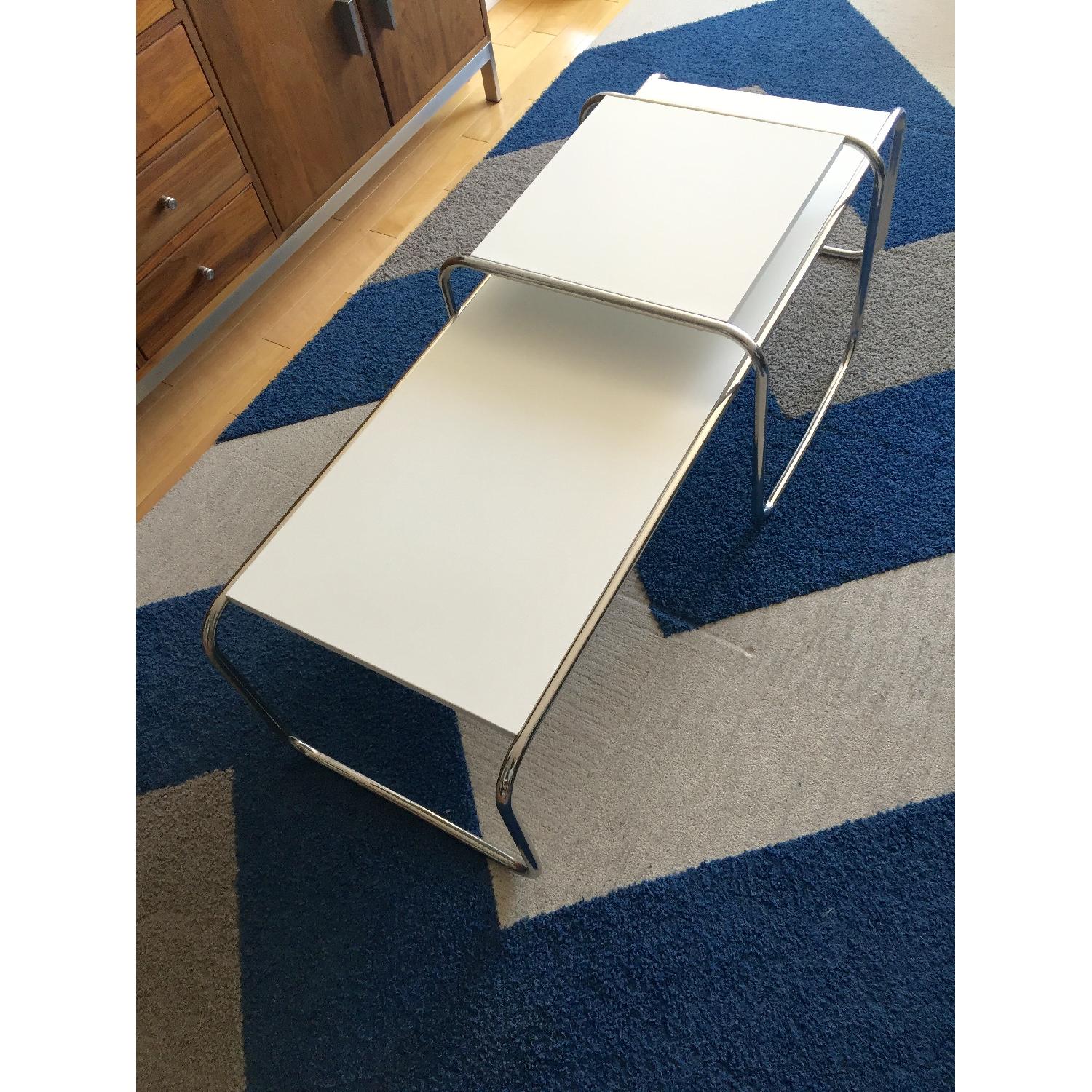 Laccio Reproduction/Replica Coffee Table + Side Table - image-3