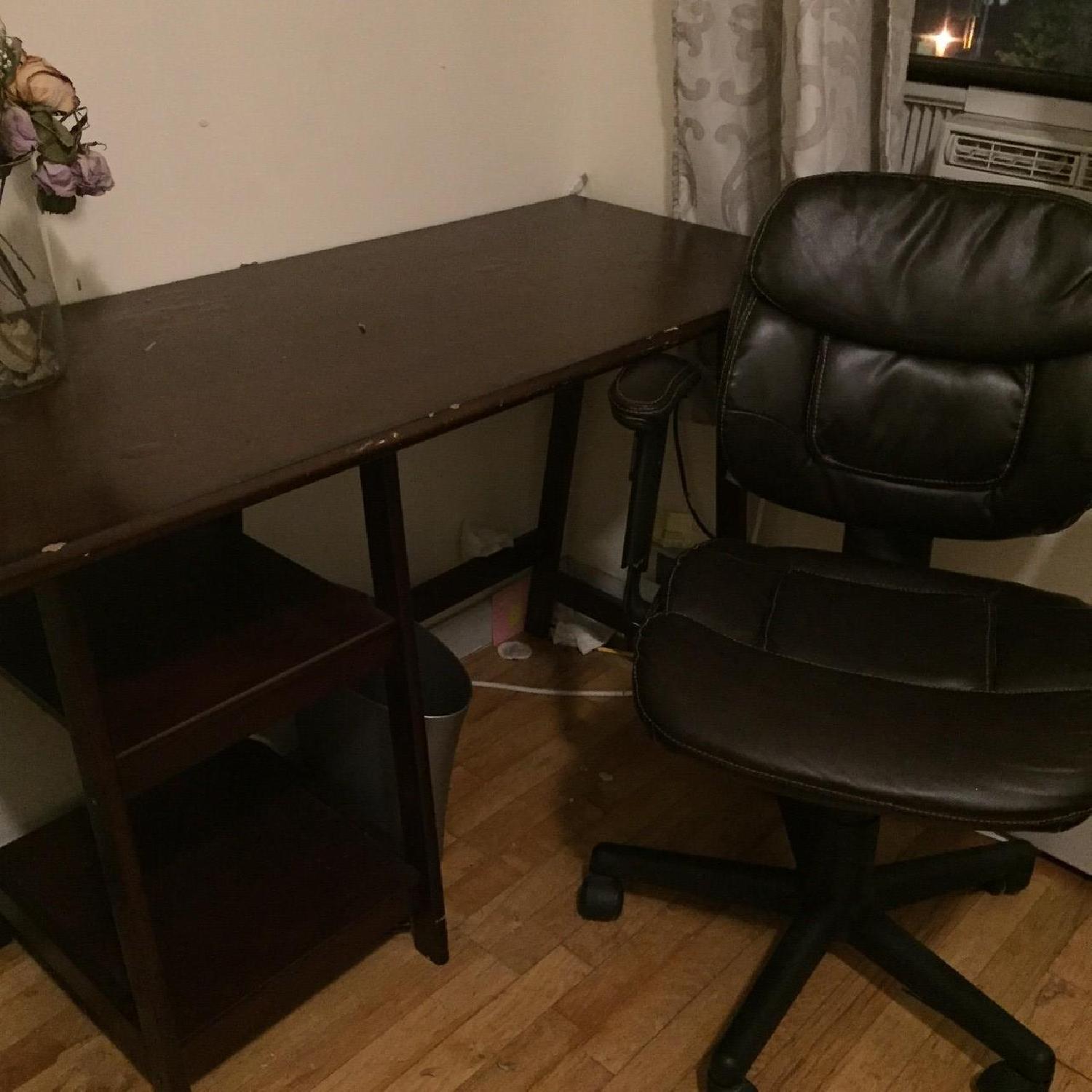 Modern Desk w/ Chair - image-1