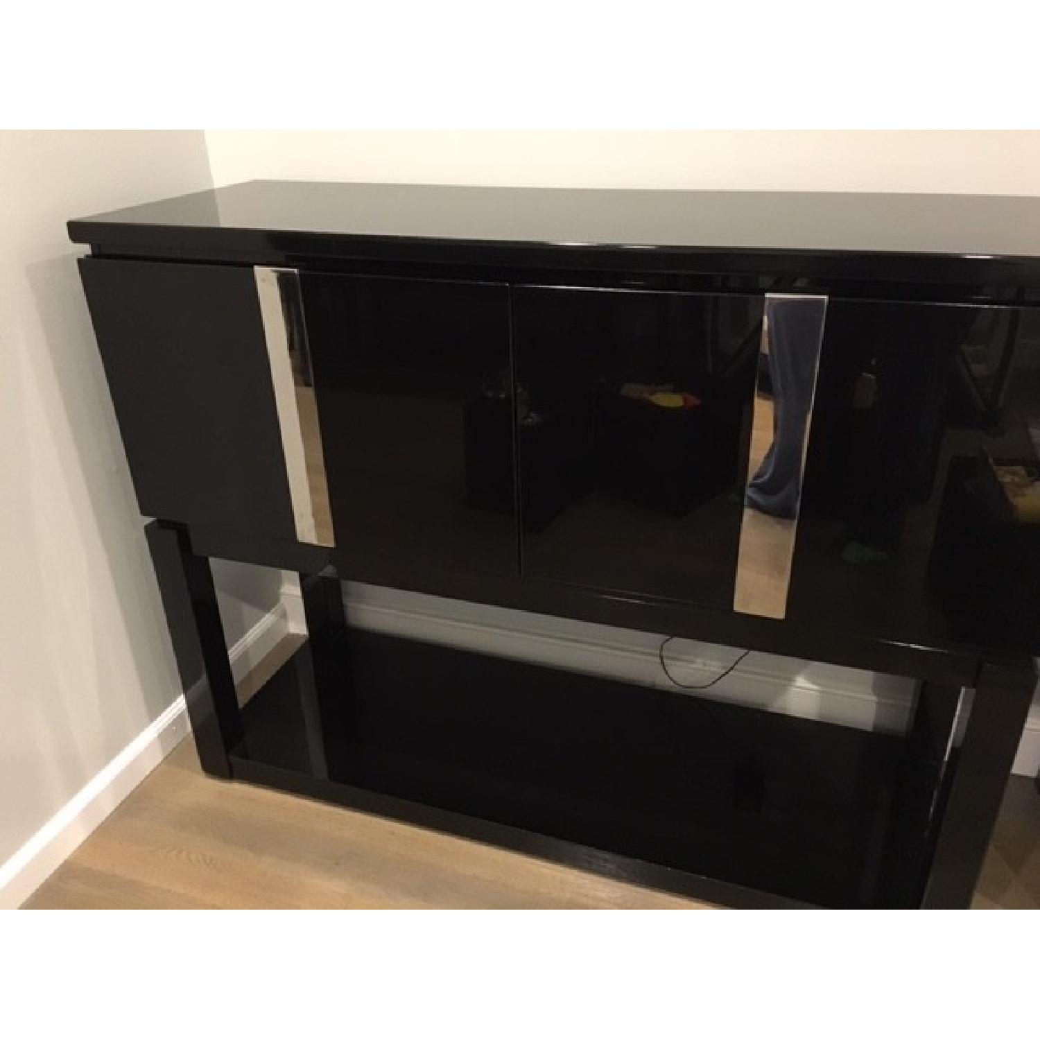 All Modern Black Lacquer Buffet/Sideboard - image-2