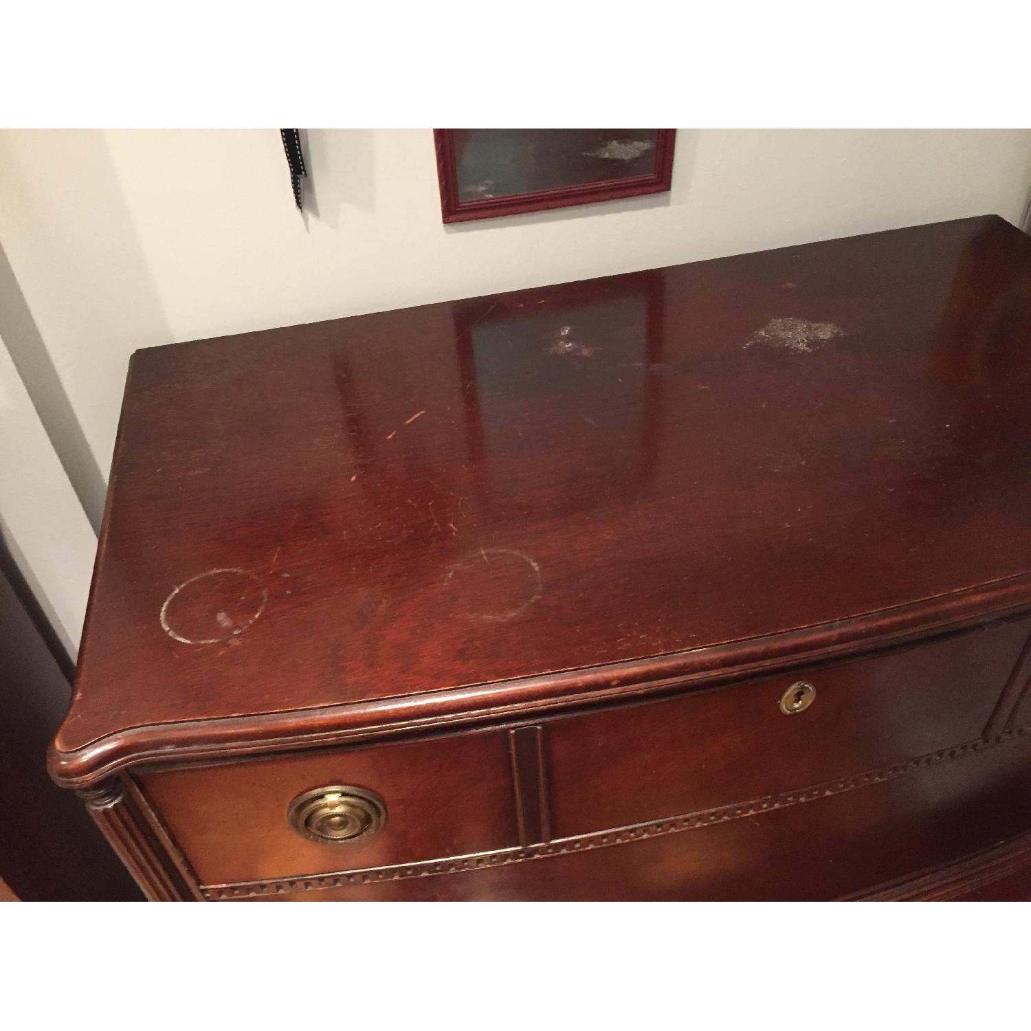 Antique Wood Dresser - image-3