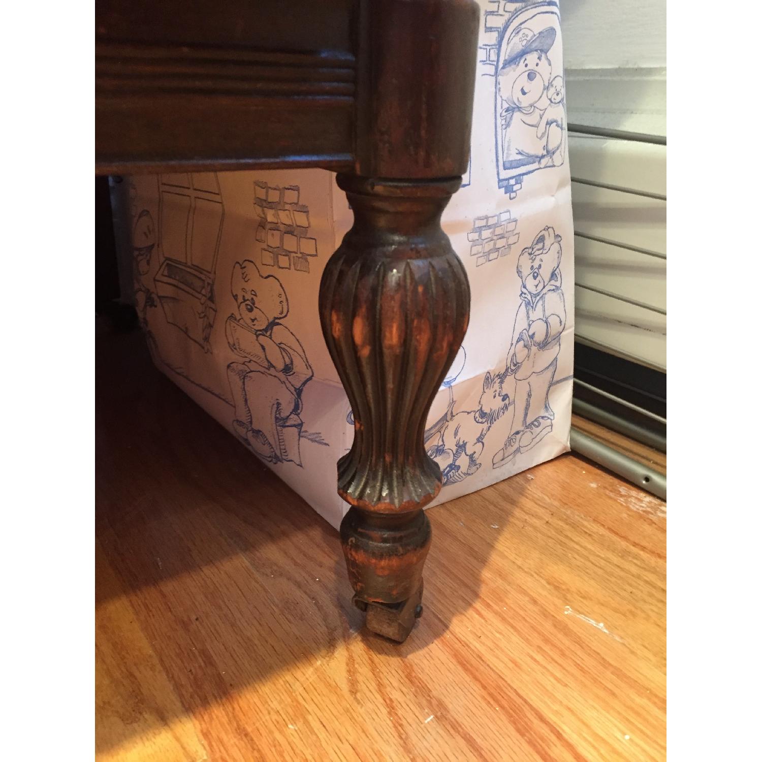Antique Wood Dresser - image-5
