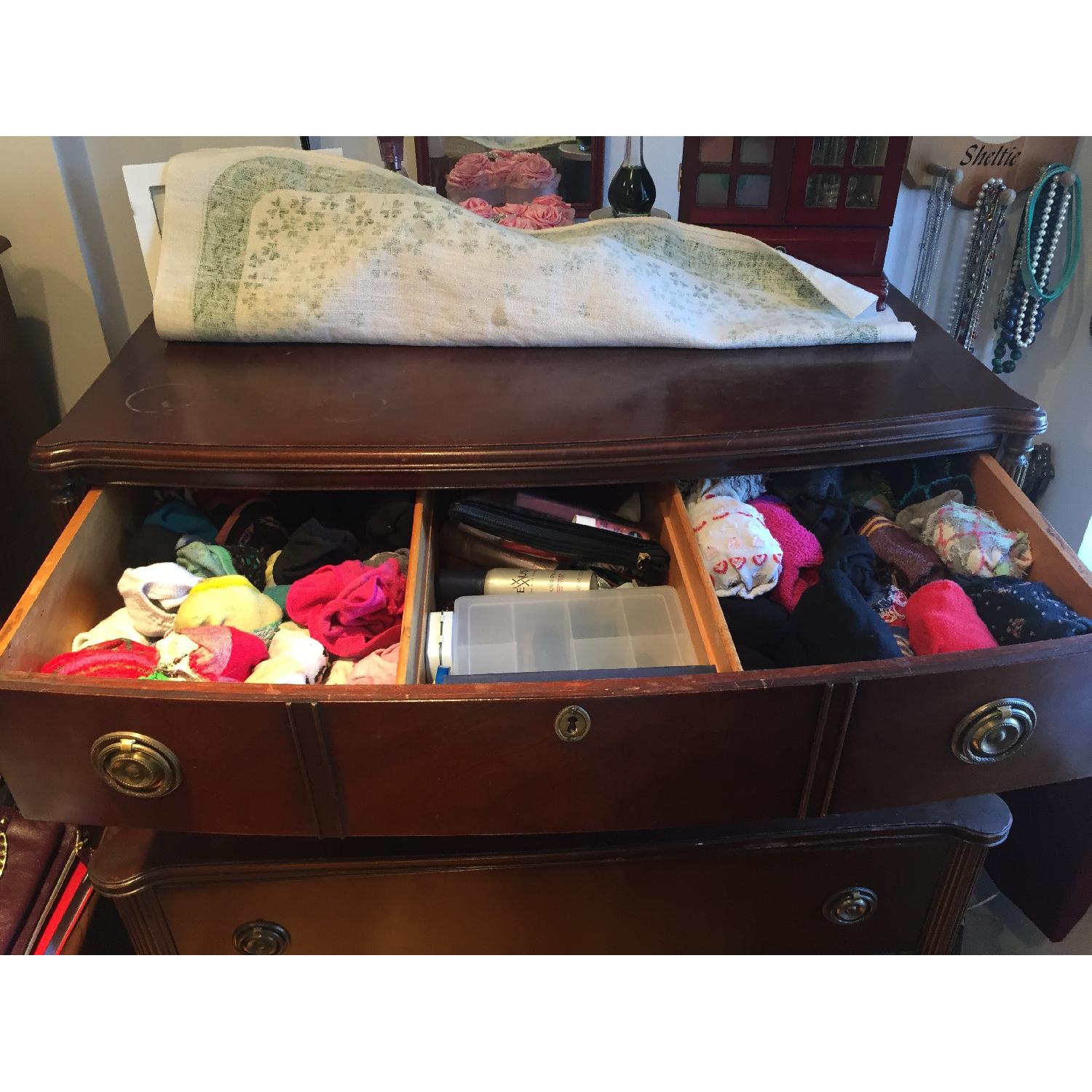 Antique Wood Dresser - image-7