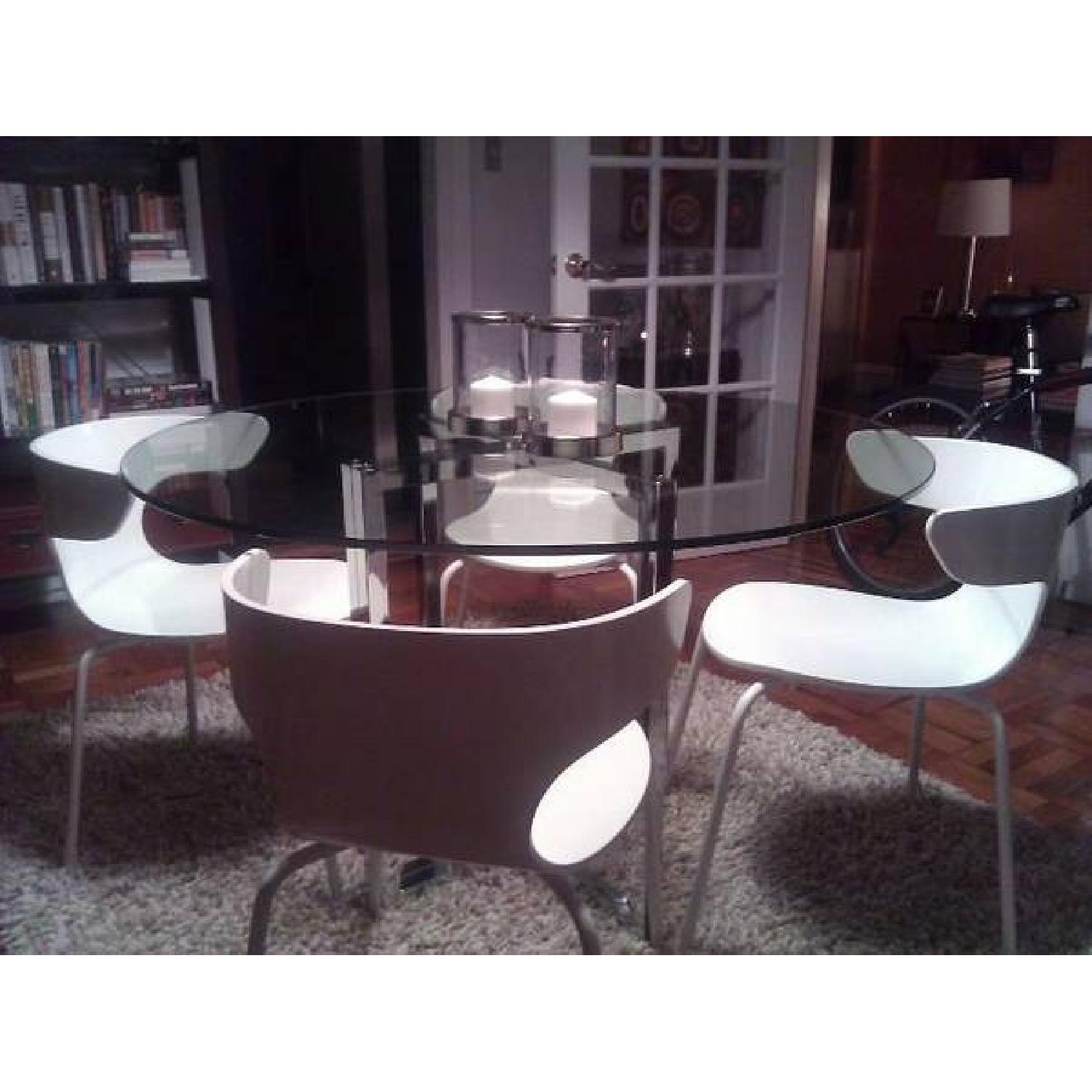 West Elm Wrap Dining Chairs - Set of 4 - image-1