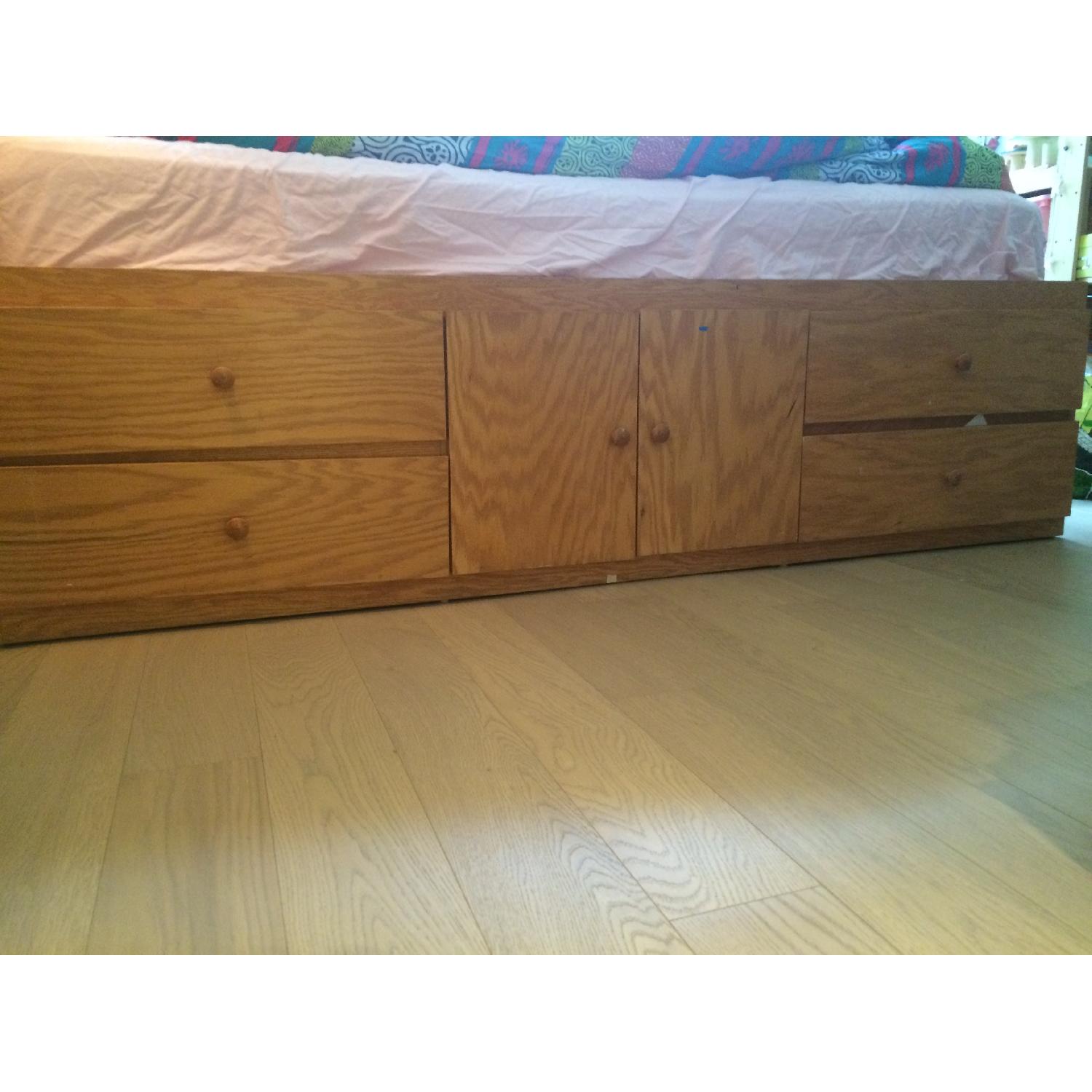 Gothic Cabinet Craft Twin Storage Captain's Bed - image-3